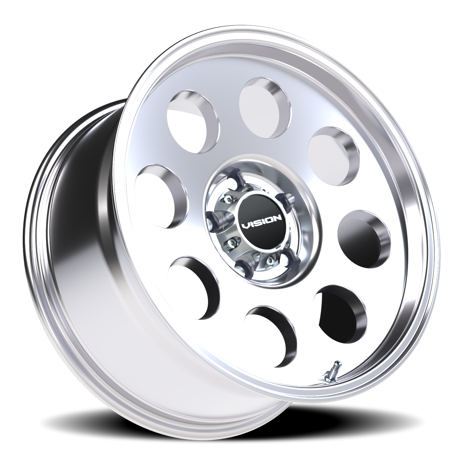 Vision Midway 18X9 Polished Wheel