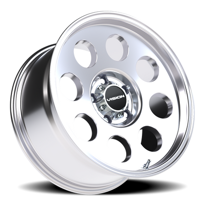 Vision Midway 18X9 Polished Wheel