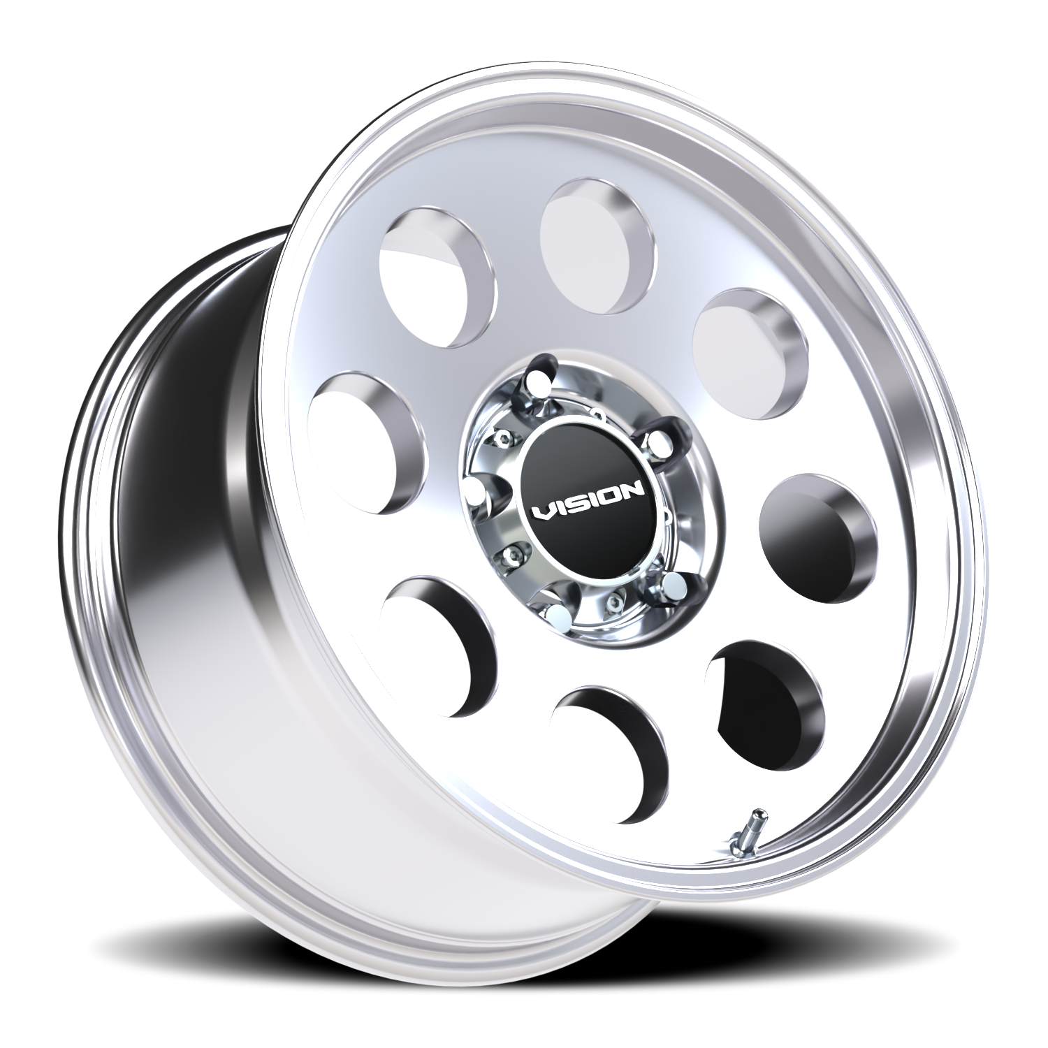 Vision Midway 18X9 Polished Wheel