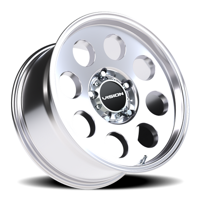 Vision Midway 18X9 Polished Wheel
