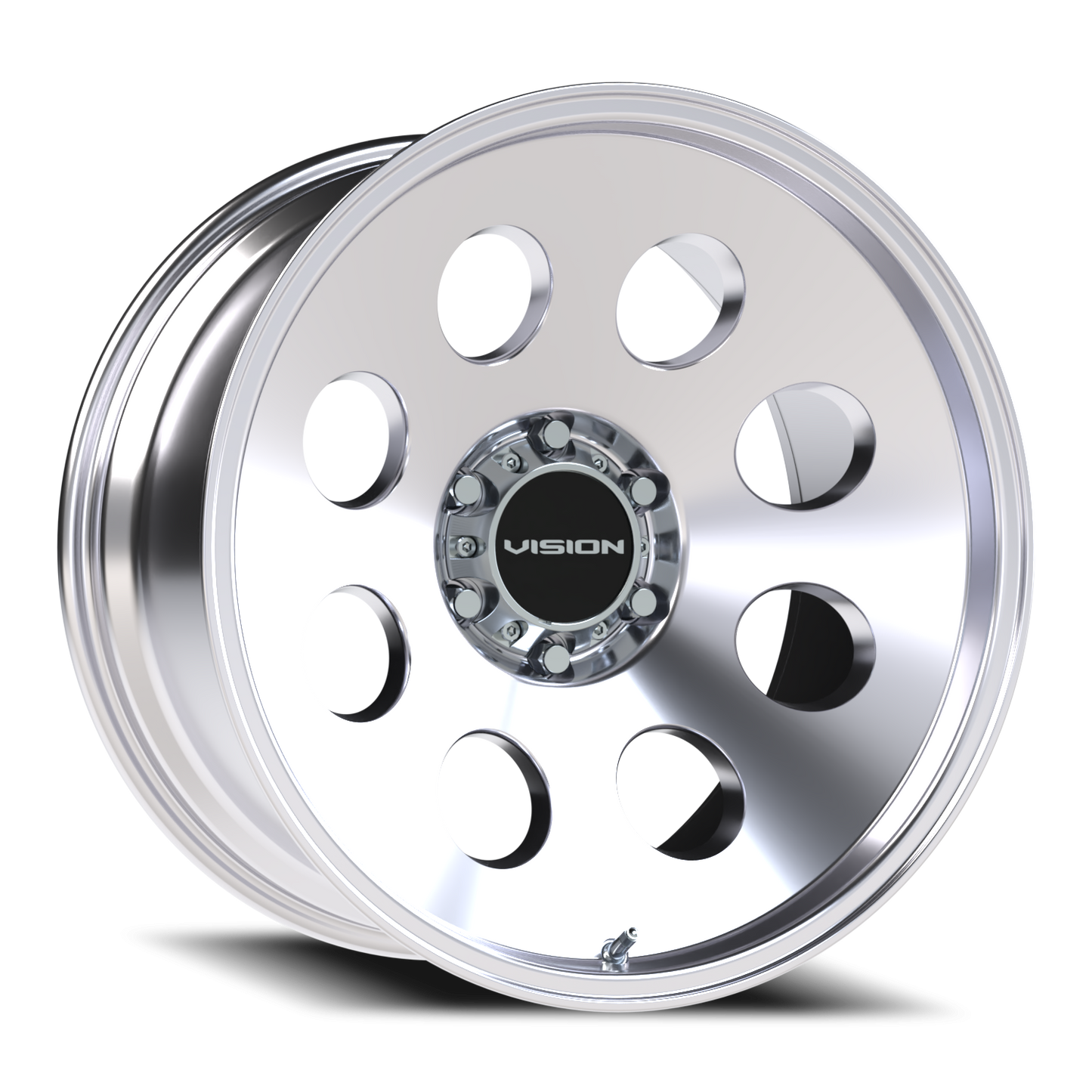 Vision Midway 20X10 Polished Wheel