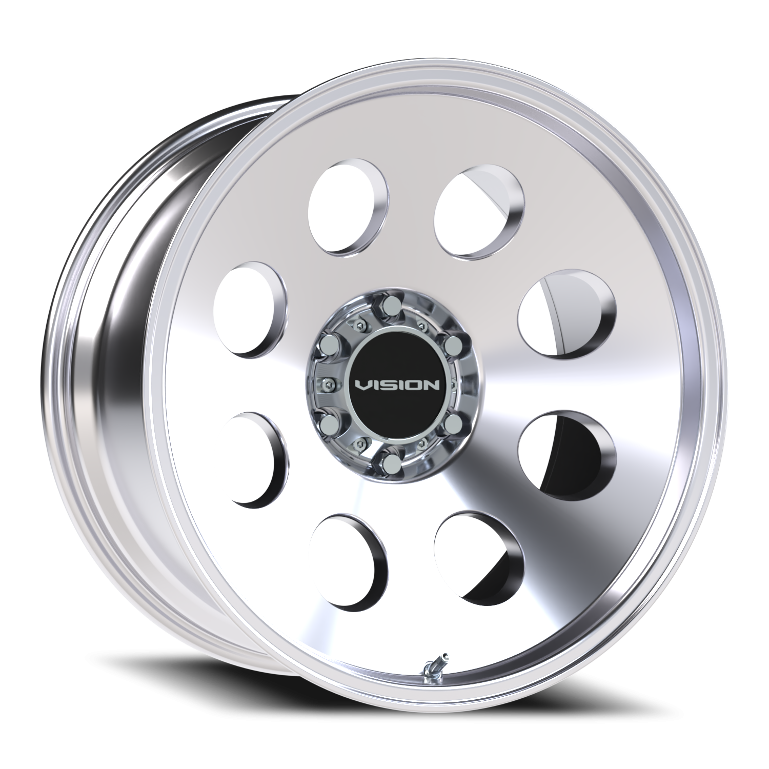 Vision Midway 20X10 Polished Wheel