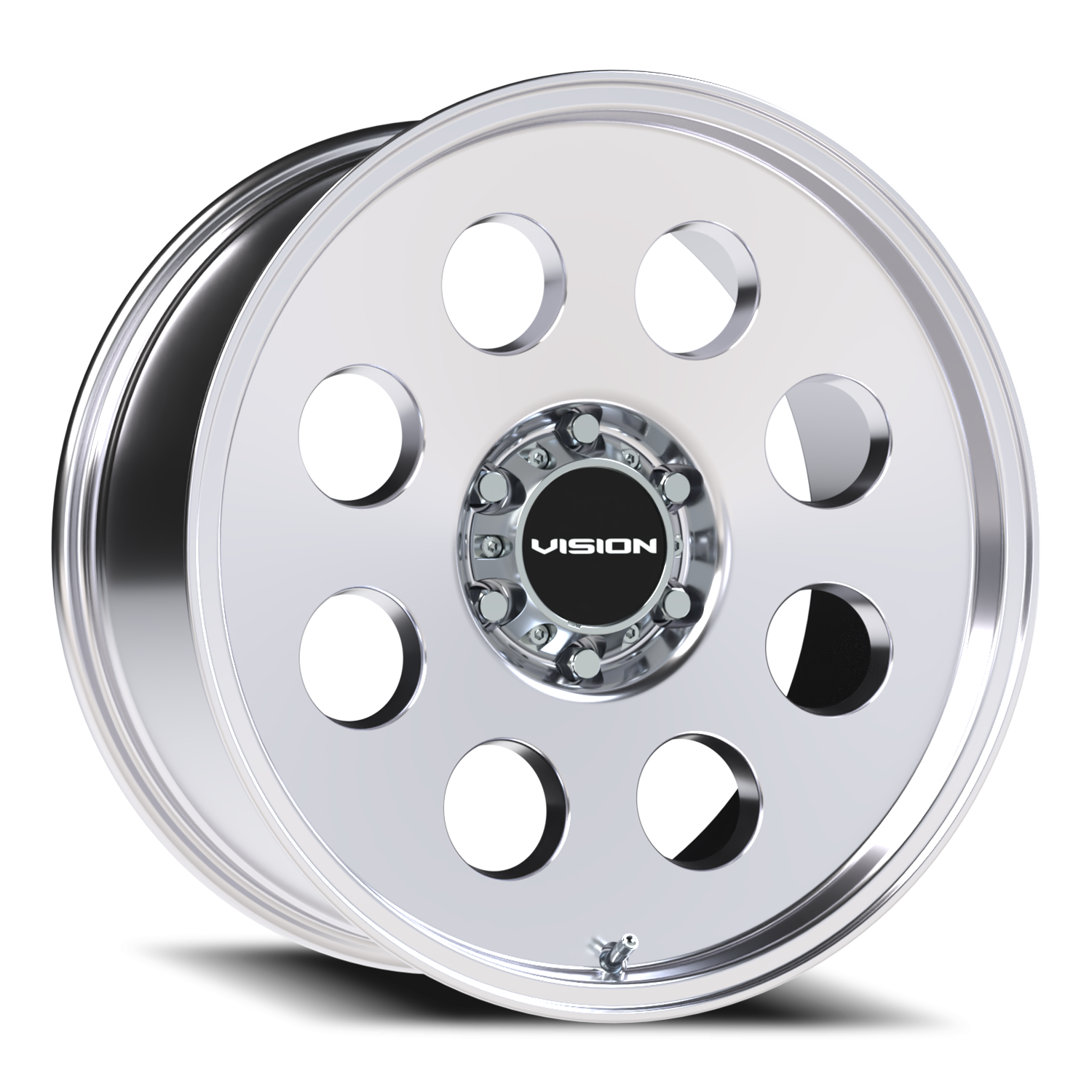 Vision Midway 20X9 Polished Wheel