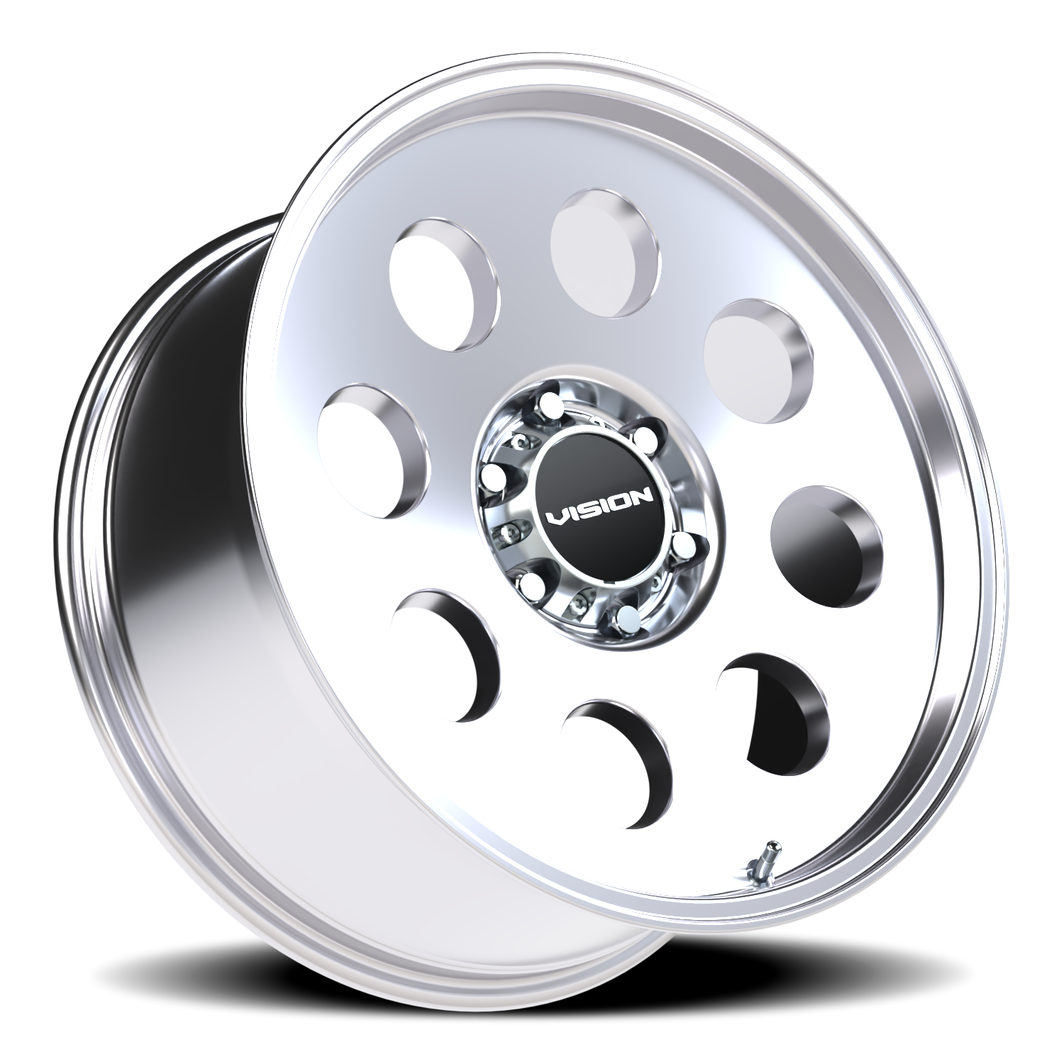 Vision Midway 20X9 Polished Wheel