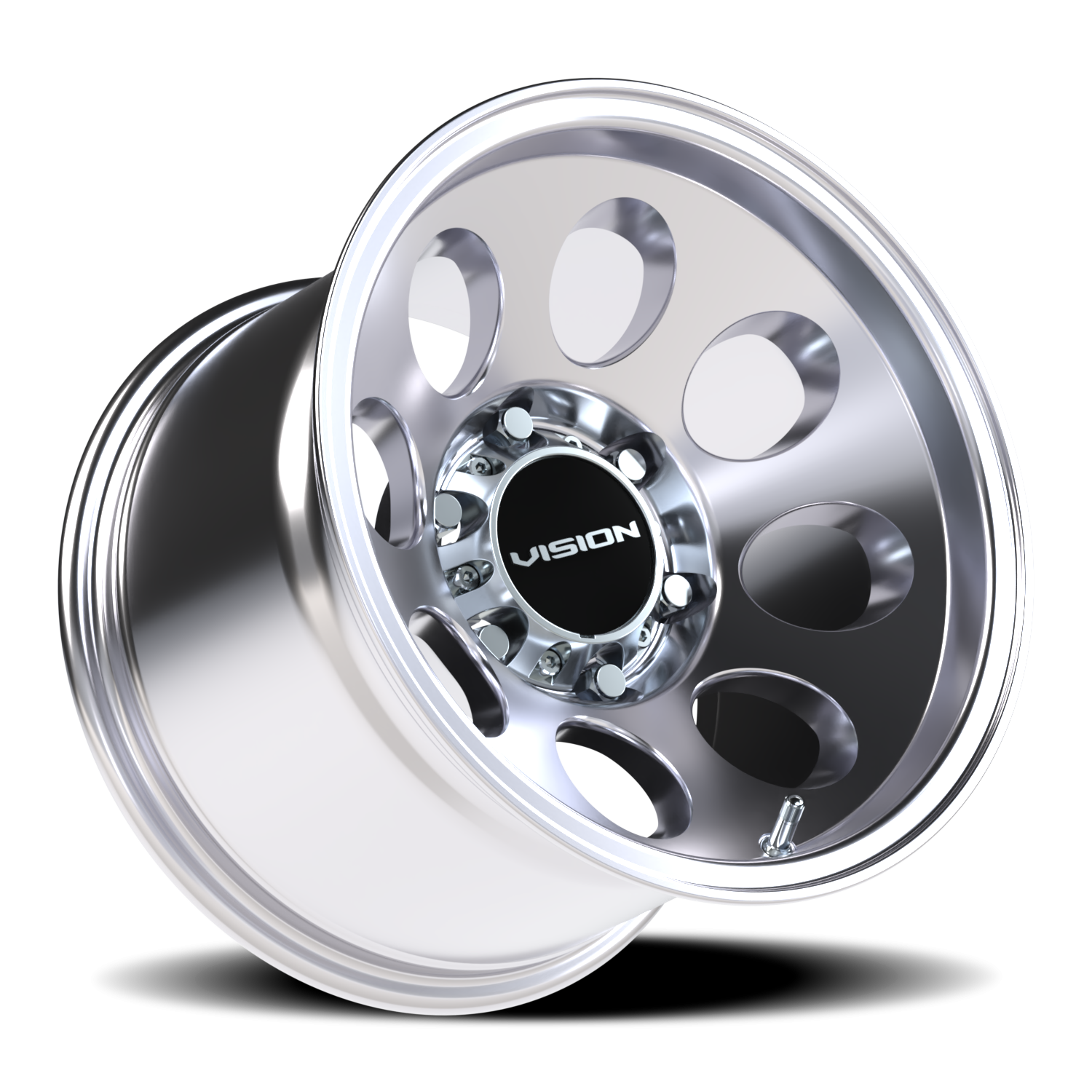 Vision Midway 15X10 Polished Wheel