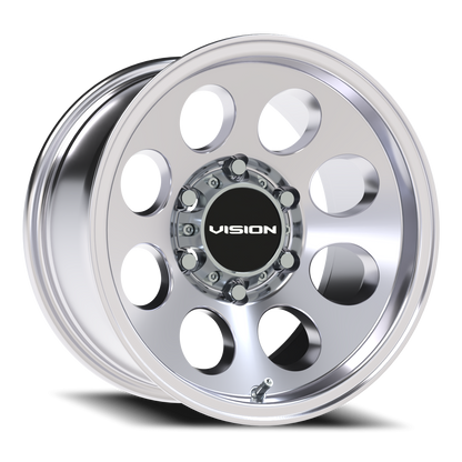 Vision Midway 15X8 Polished Wheel