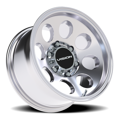 Vision Midway 15X8 Polished Wheel