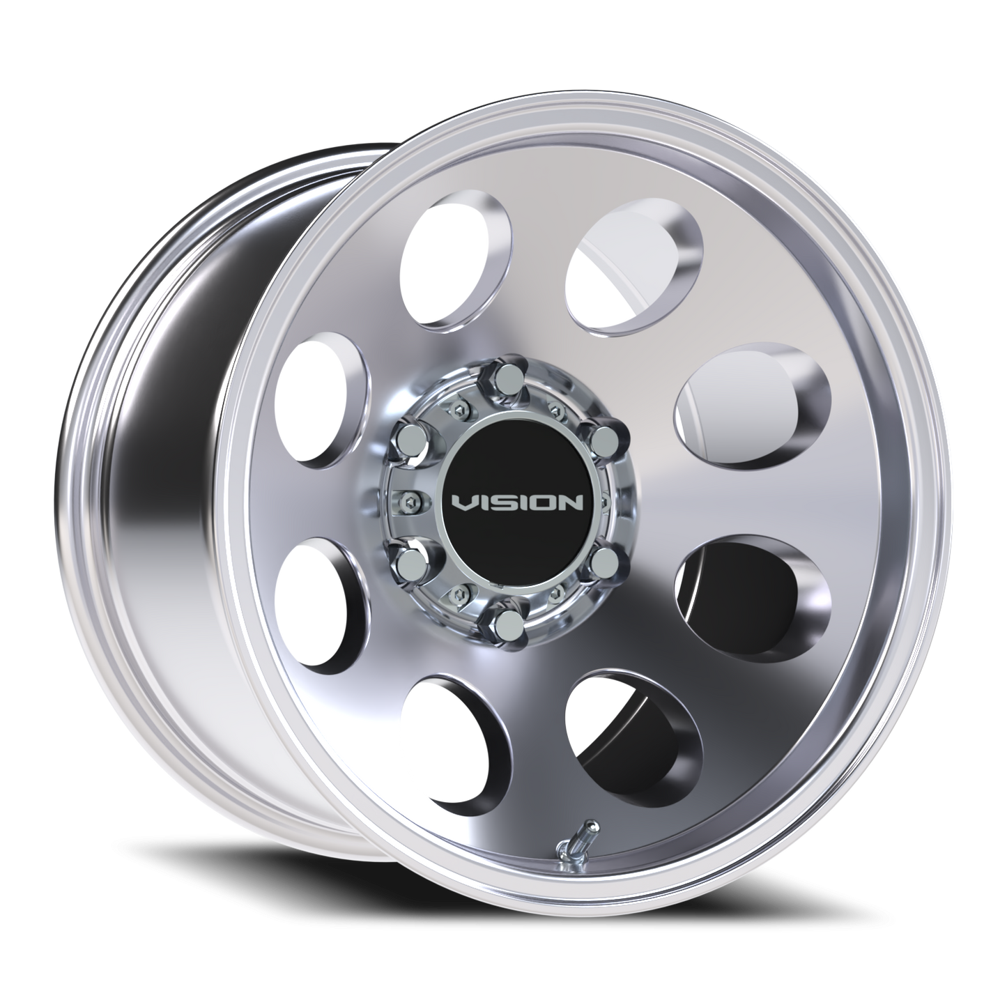 Vision Midway 16X10 Polished Wheel