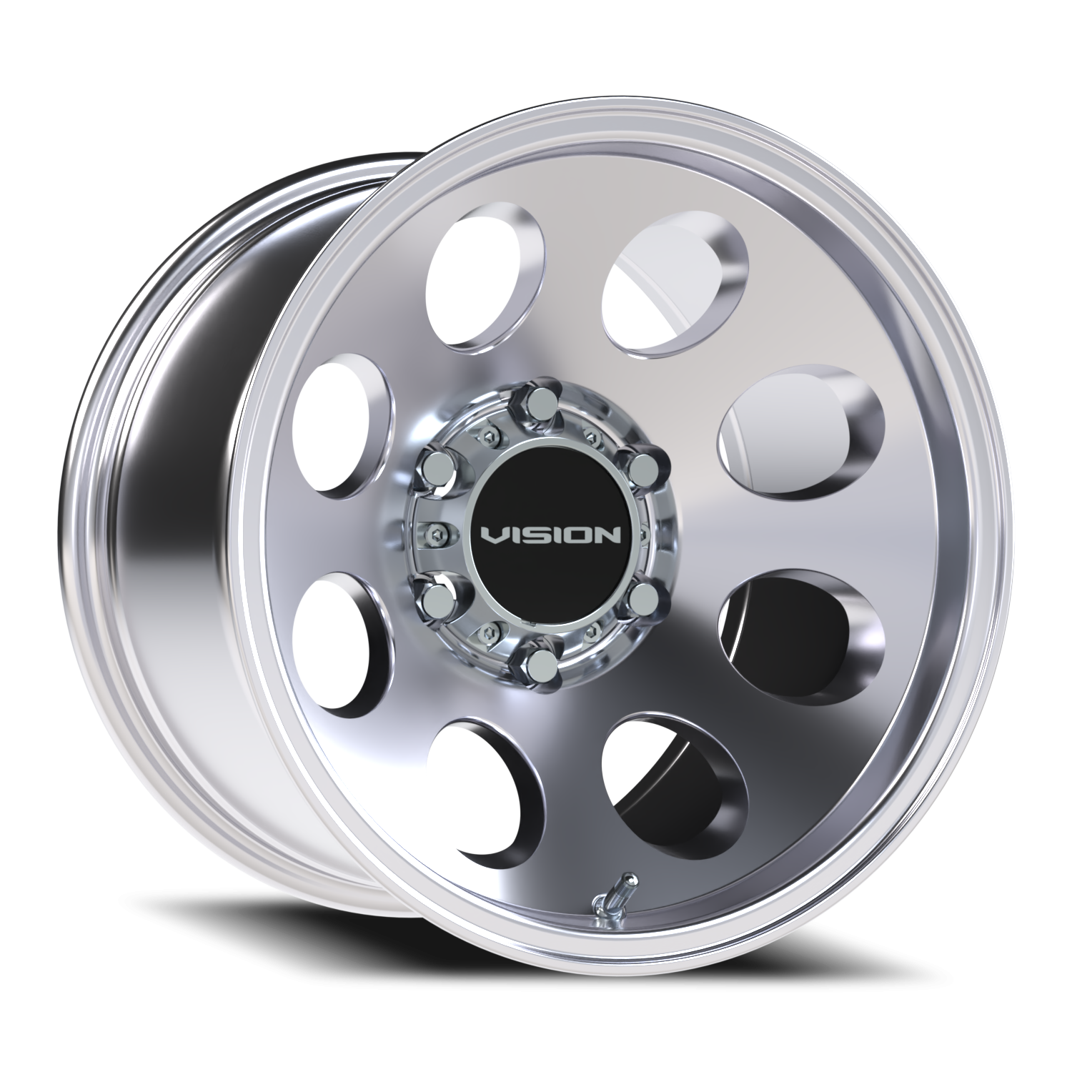Vision Midway 16X10 Polished Wheel