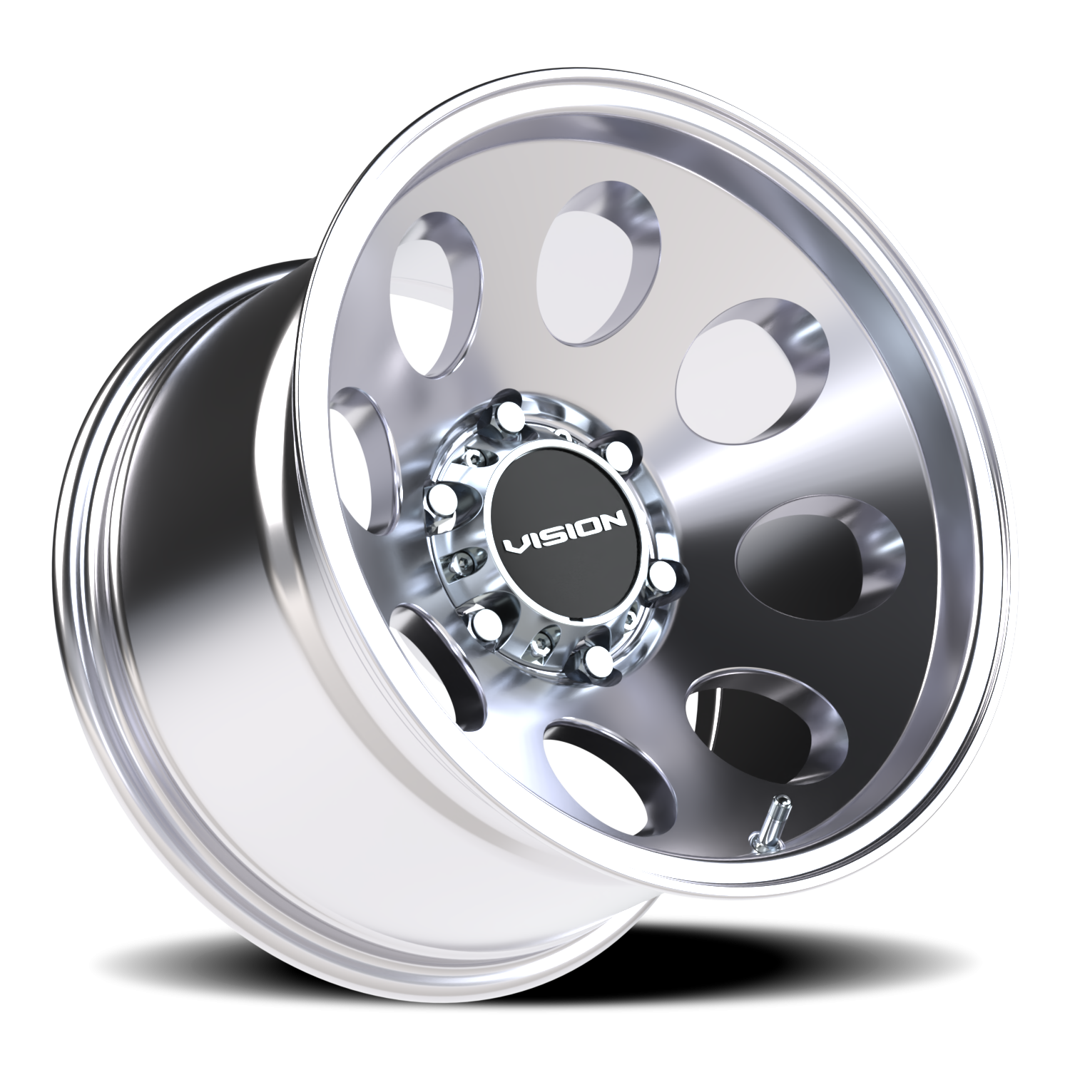 Vision Midway 16X10 Polished Wheel