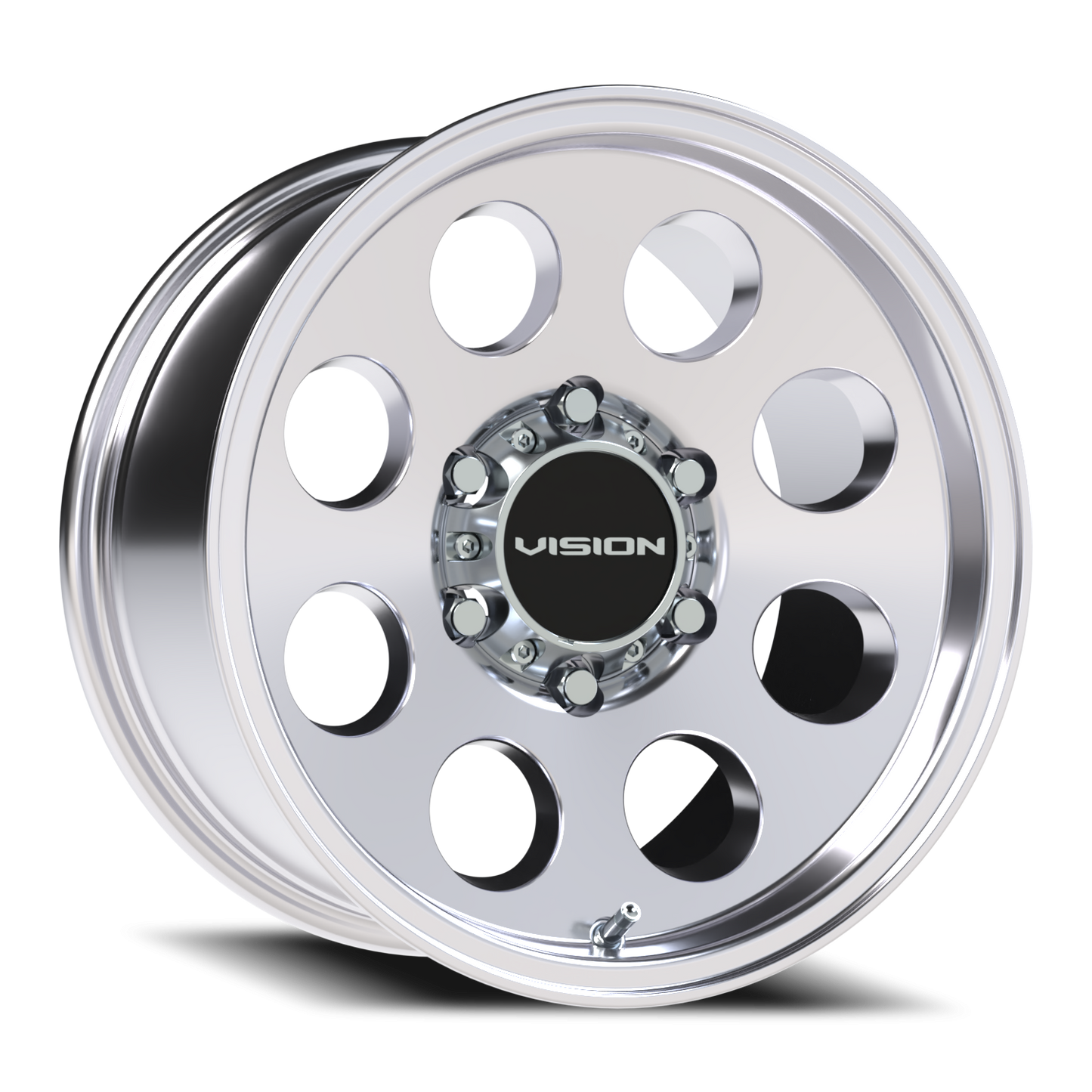 Vision Midway 16X8 Polished Wheel
