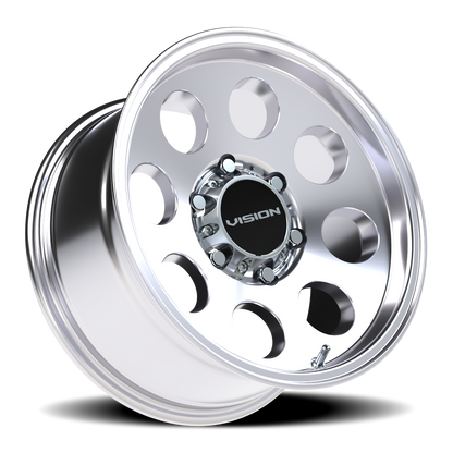 Vision Midway 16X8 Polished Wheel