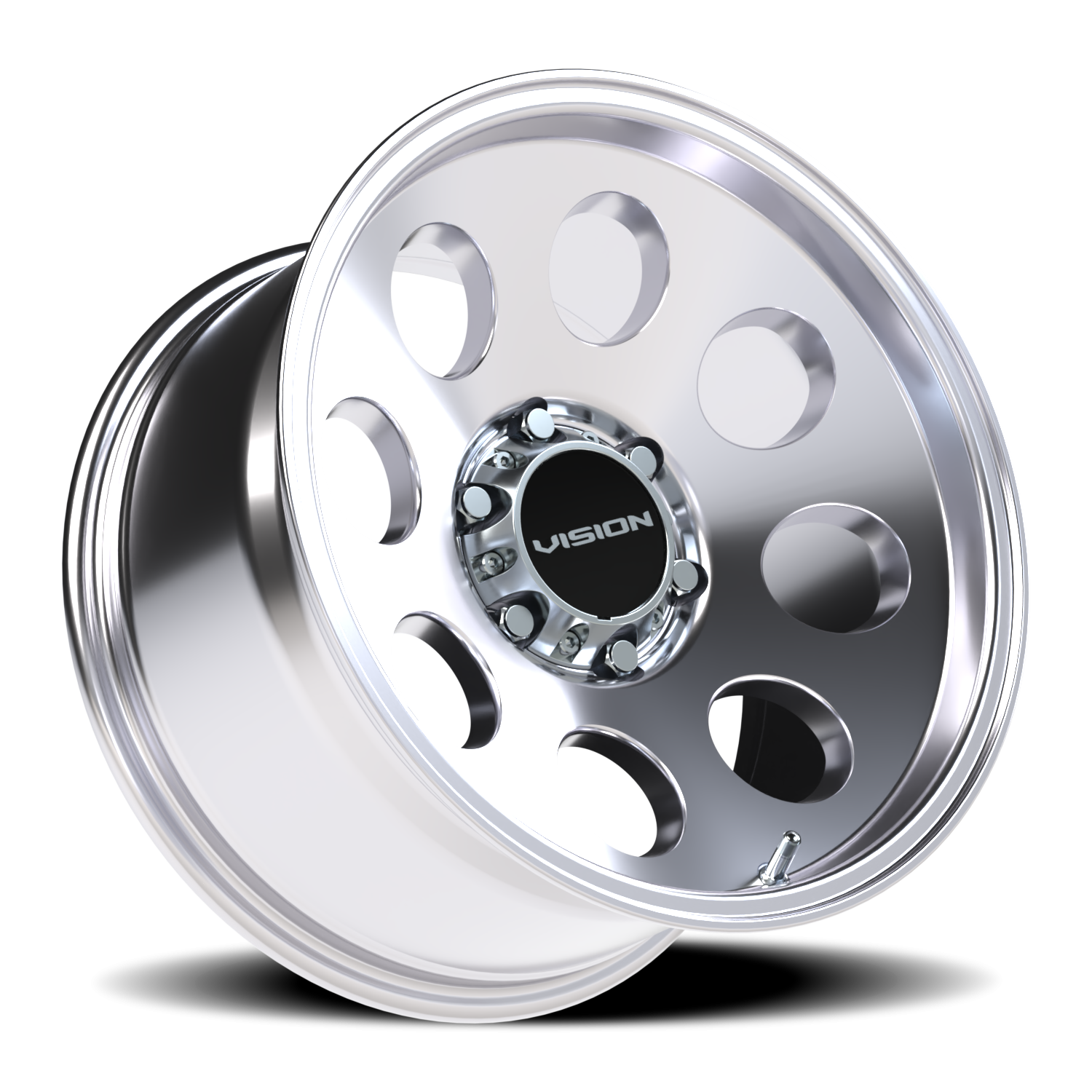 Vision Midway 17X9 Polished Wheel