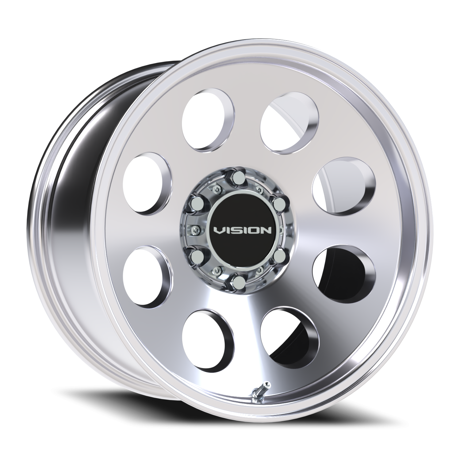 Vision Midway 17X9 Polished Wheel