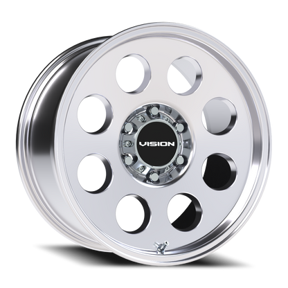 Vision Midway 18X9 Polished Wheel