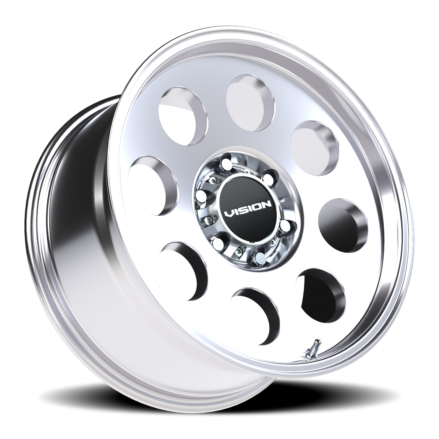 Vision Midway 18X9 Polished Wheel