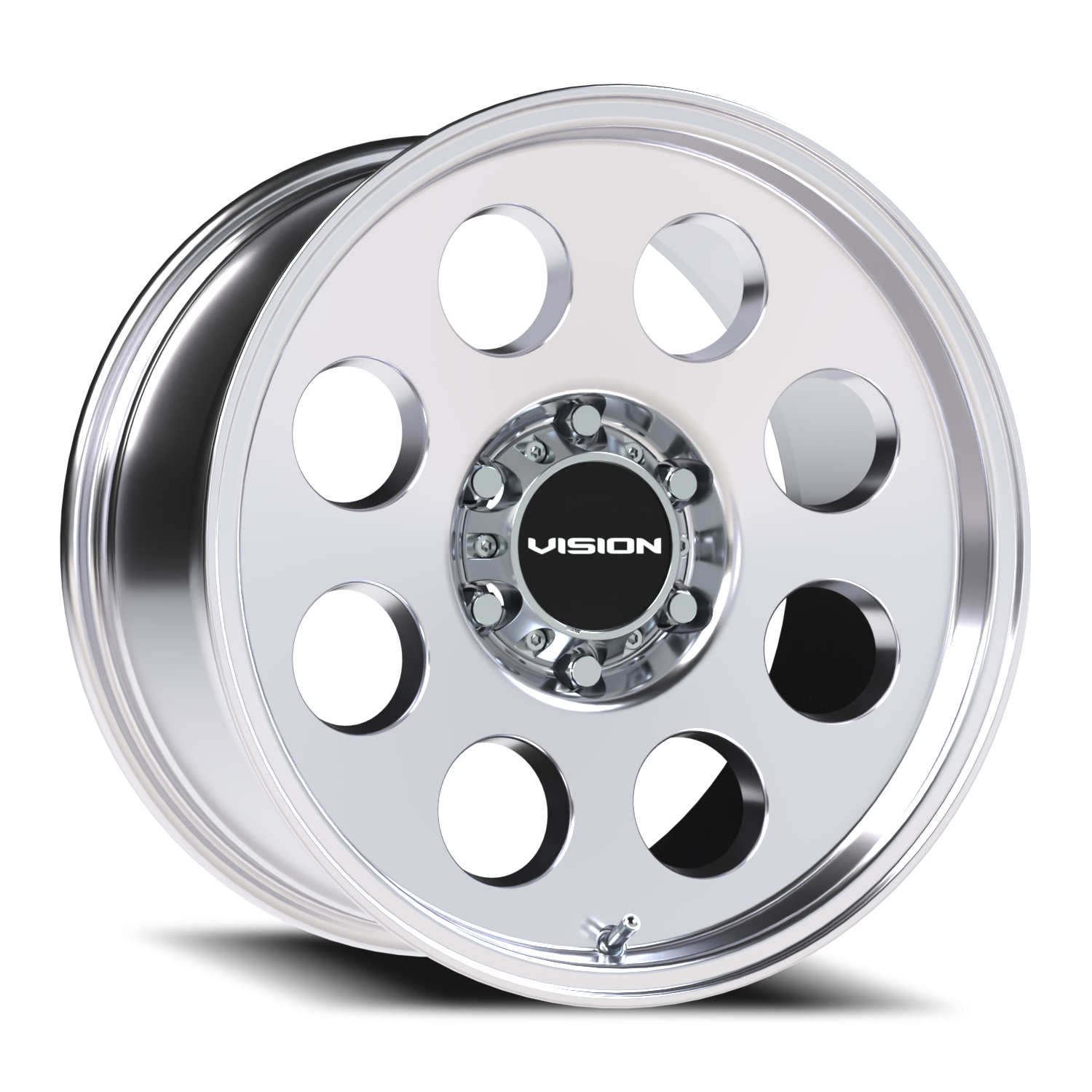 Vision Midway 18X9 Polished Wheel
