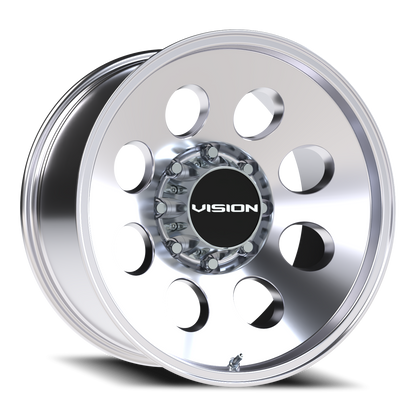Vision Midway 20X10 Polished Wheel