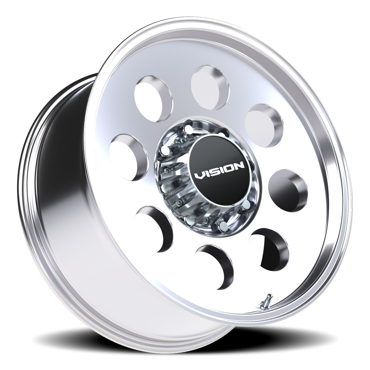 Vision Midway 20X9 Polished Wheel