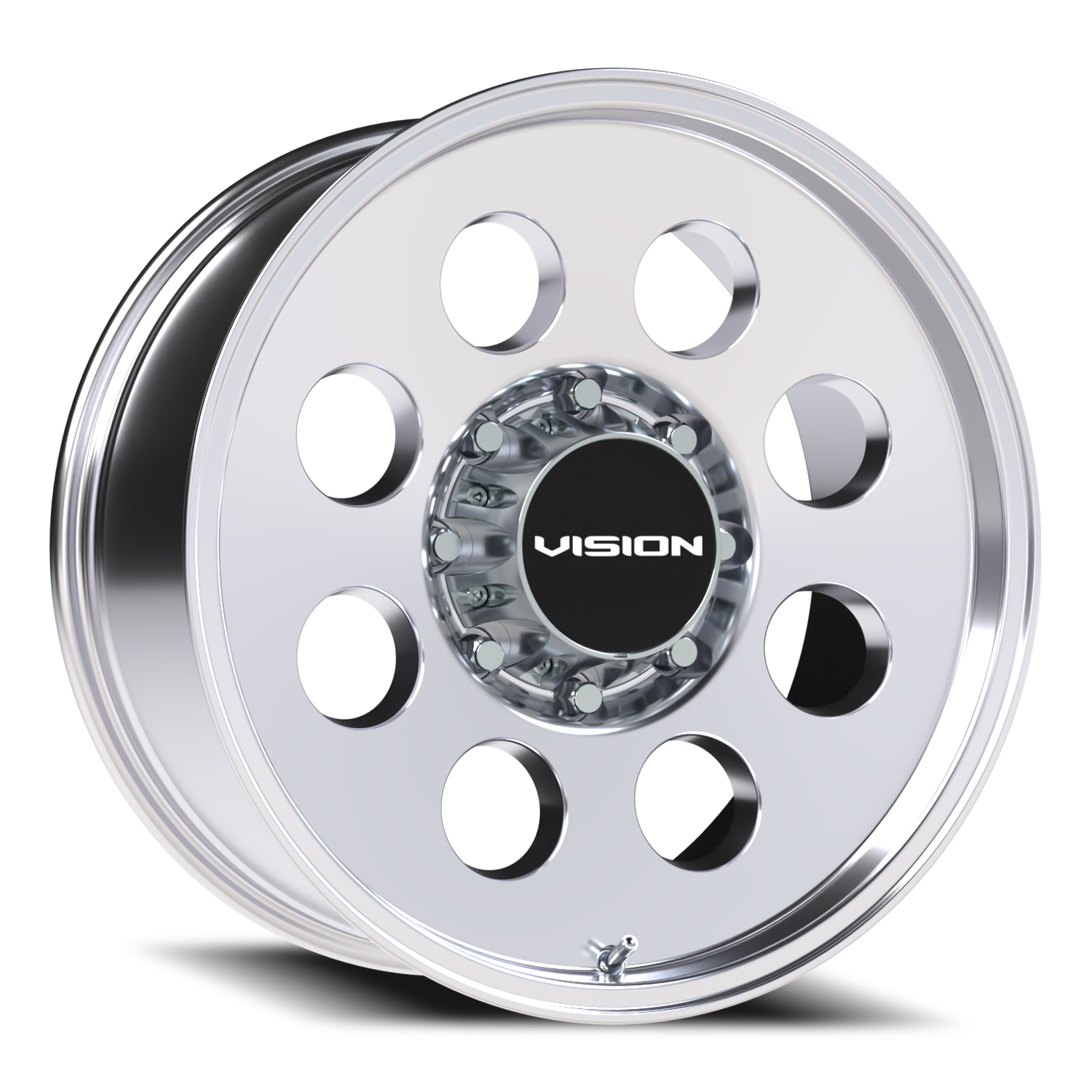 Vision Midway 20X9 Polished Wheel