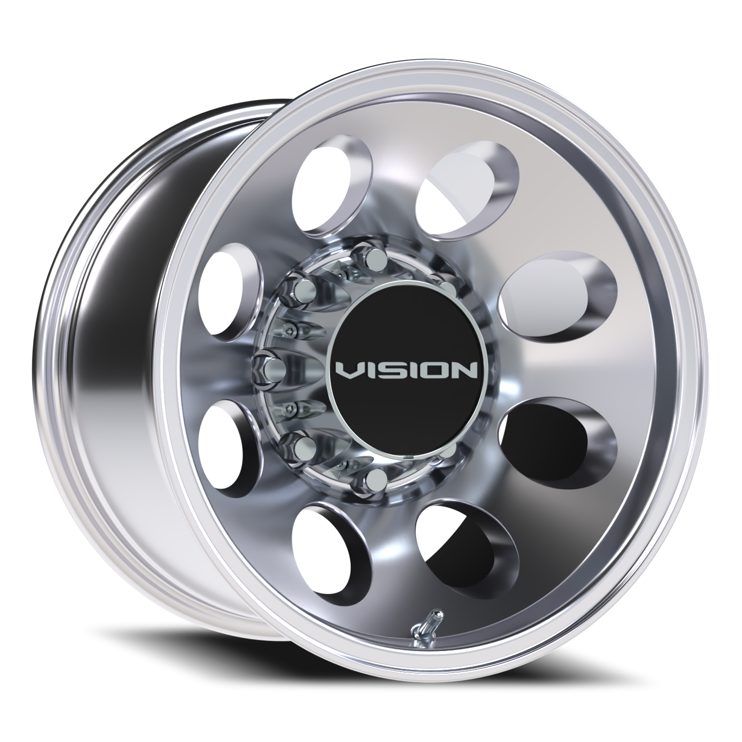 Vision Midway 16X10 Polished Wheel