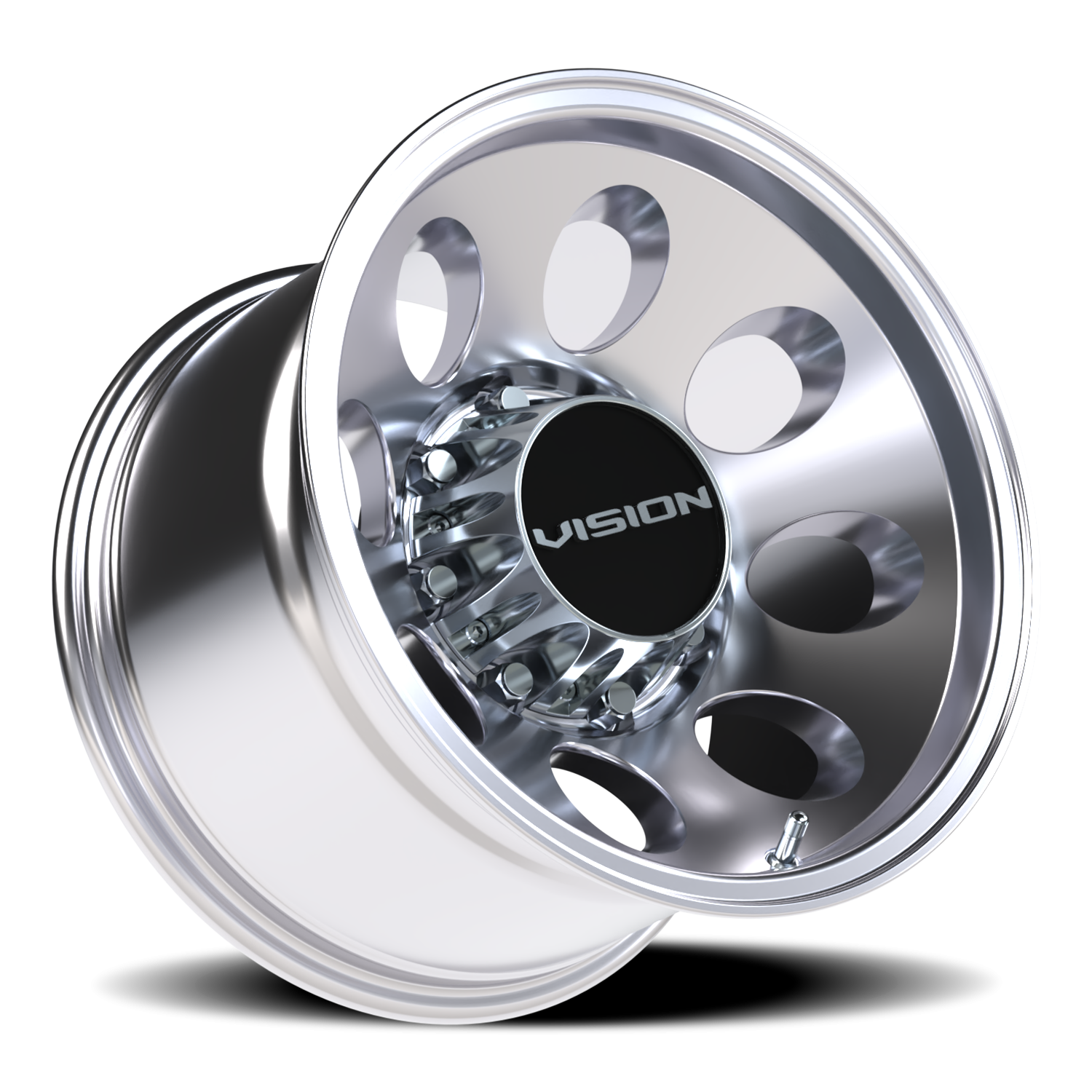 Vision Midway 16X10 Polished Wheel