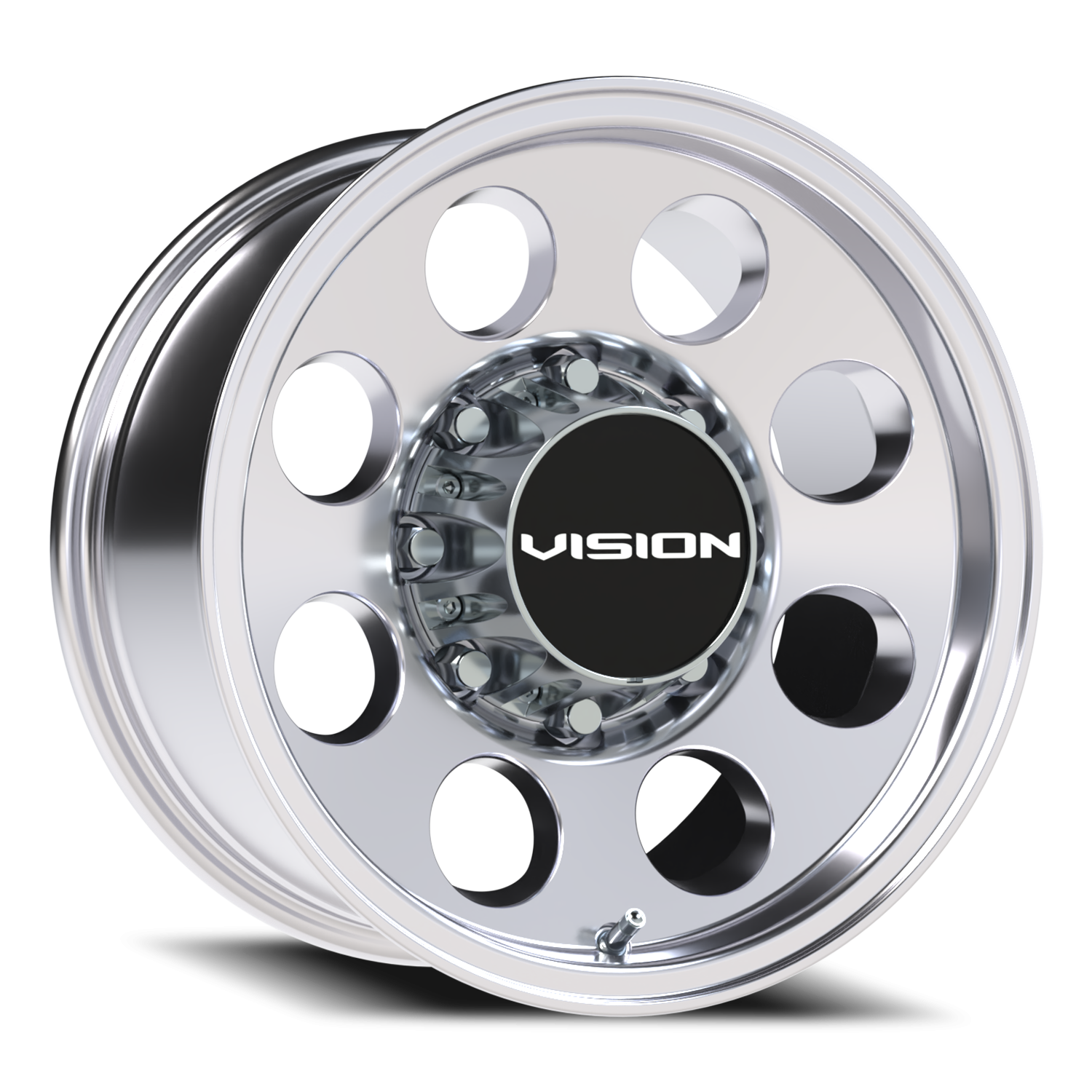 Vision Midway 16X8 Polished Wheel
