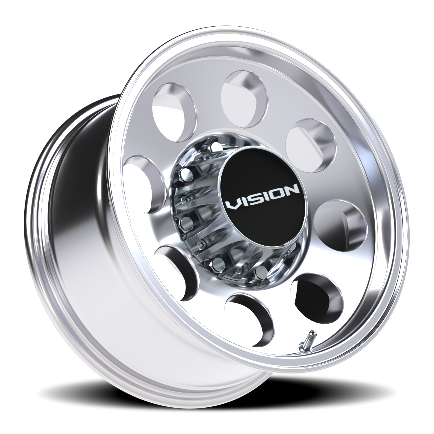 Vision Midway 16X8 Polished Wheel