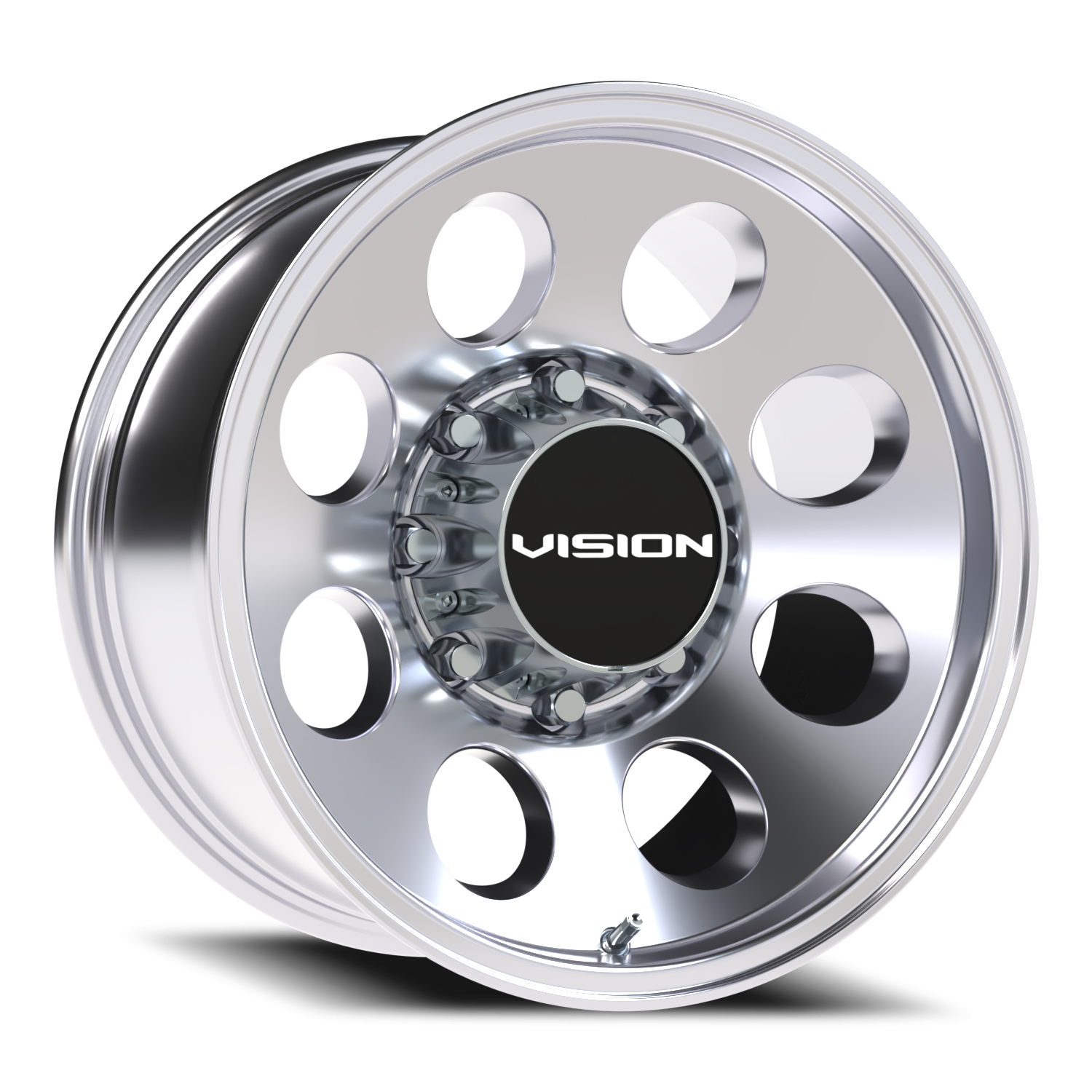 Vision Midway 17X9 Polished Wheel