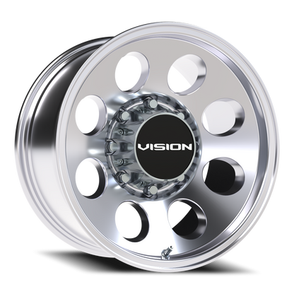 Vision Midway 17X9 Polished Wheel