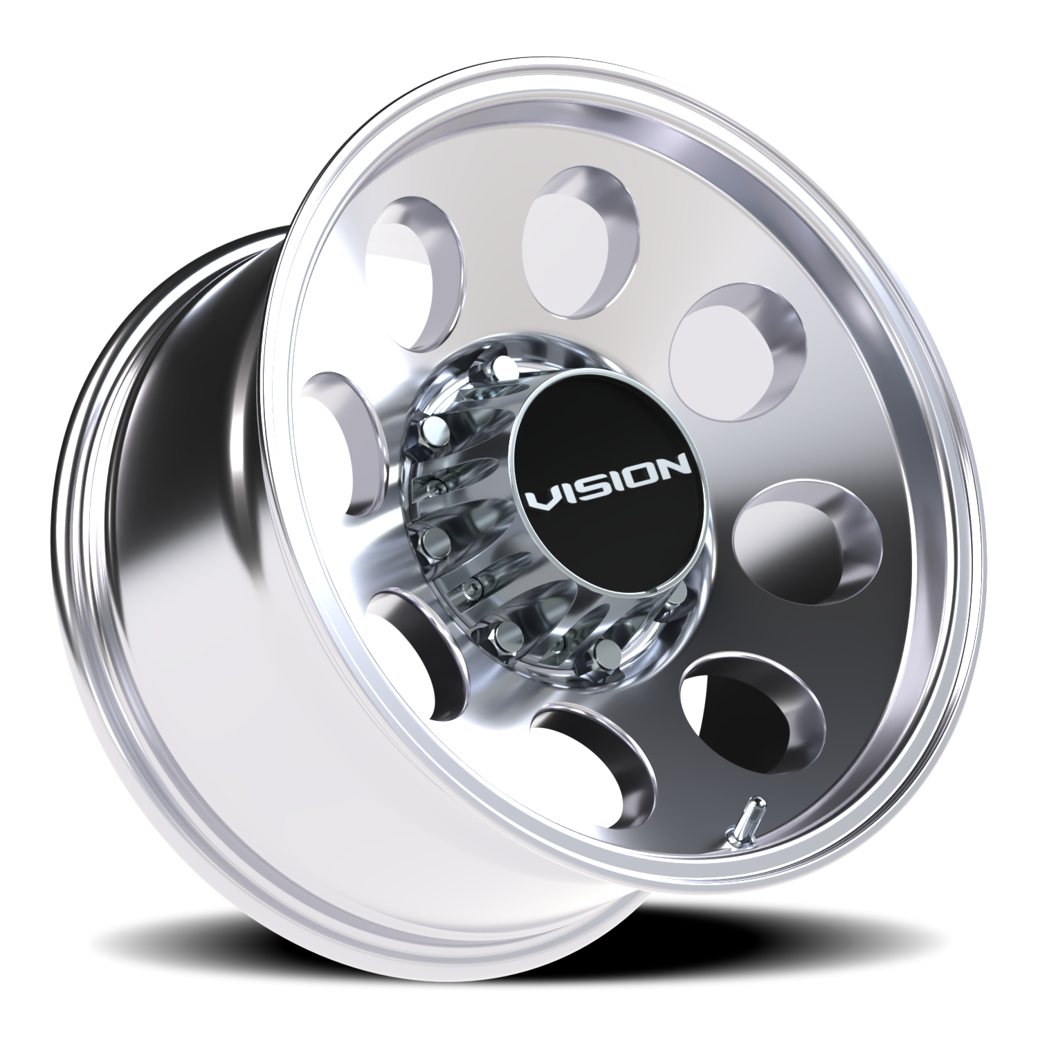 Vision Midway 17X9 Polished Wheel