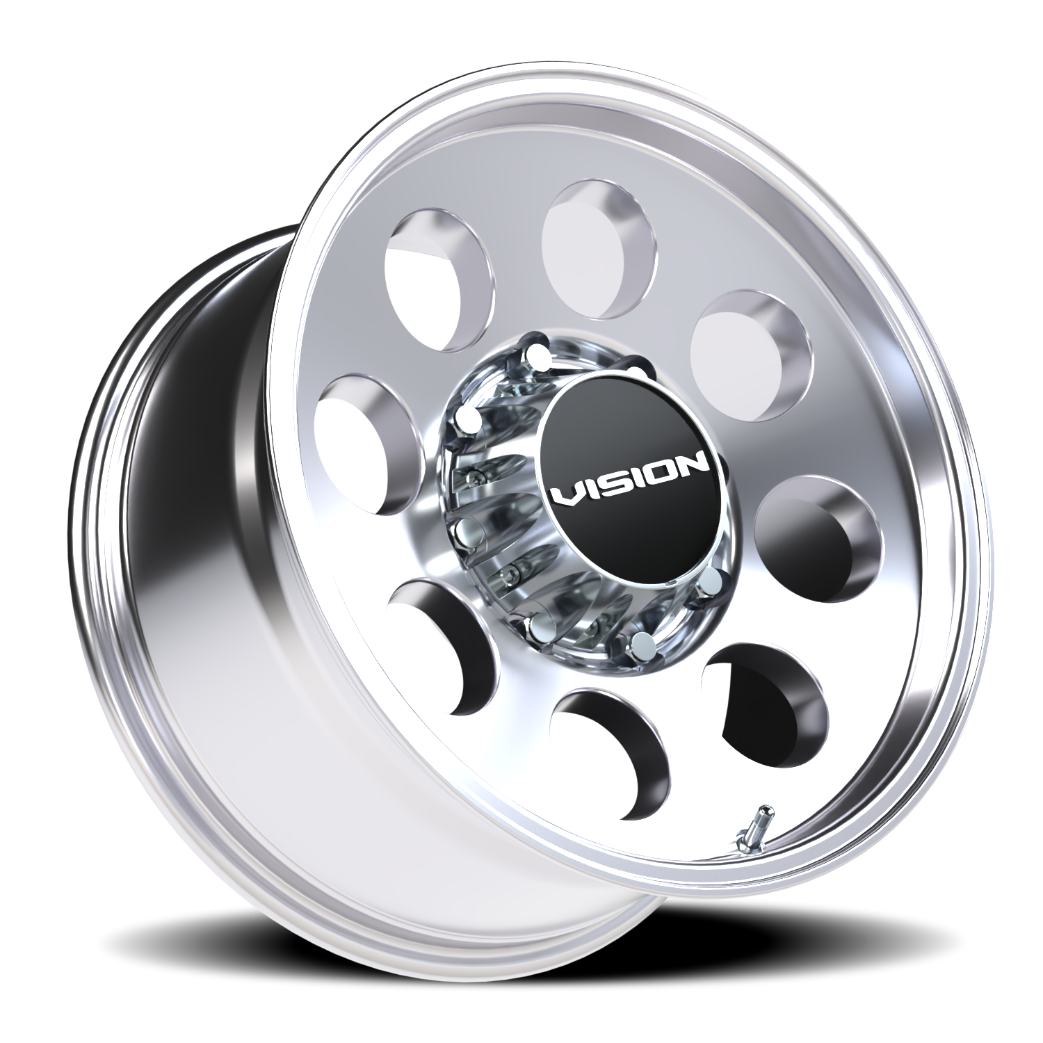 Vision Midway 18X9 Polished Wheel