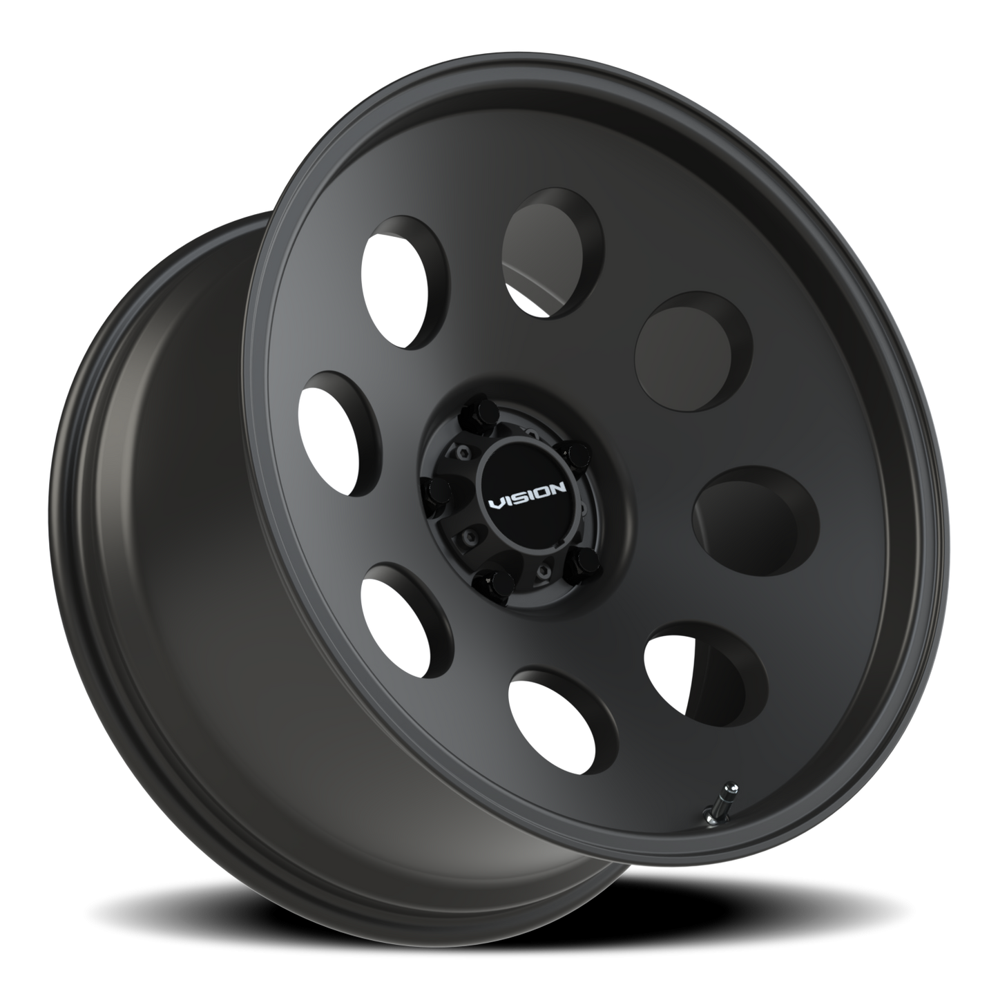 Vision Midway 20X10 Satin Black Wheel
