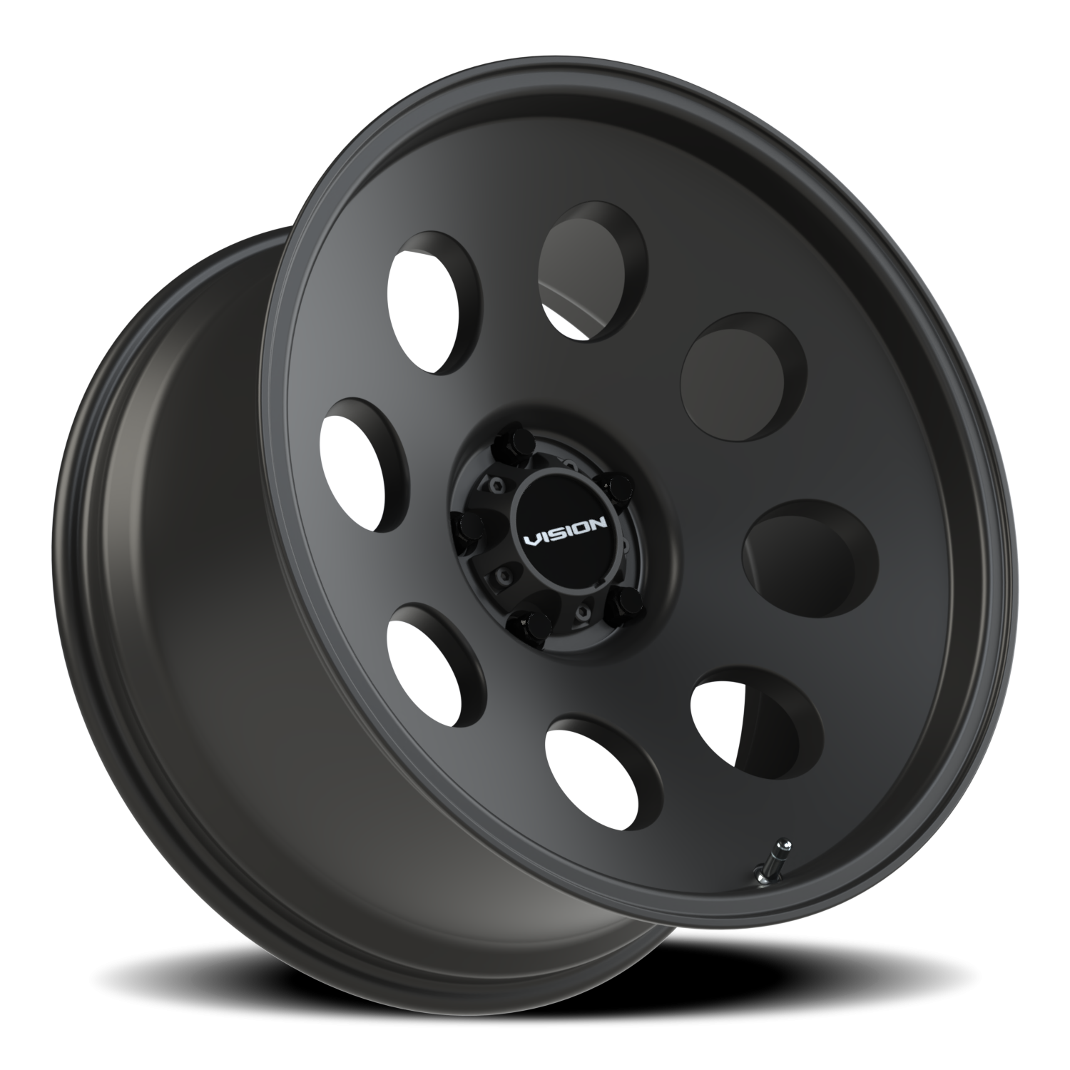 Vision Midway 20X10 Satin Black Wheel