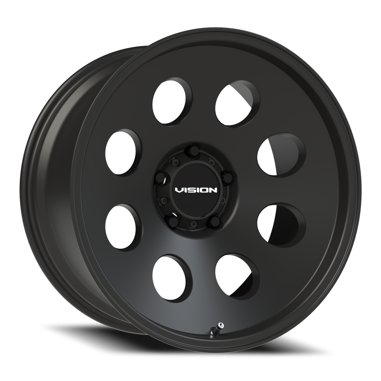 Vision Midway 20X10 Satin Black Wheel
