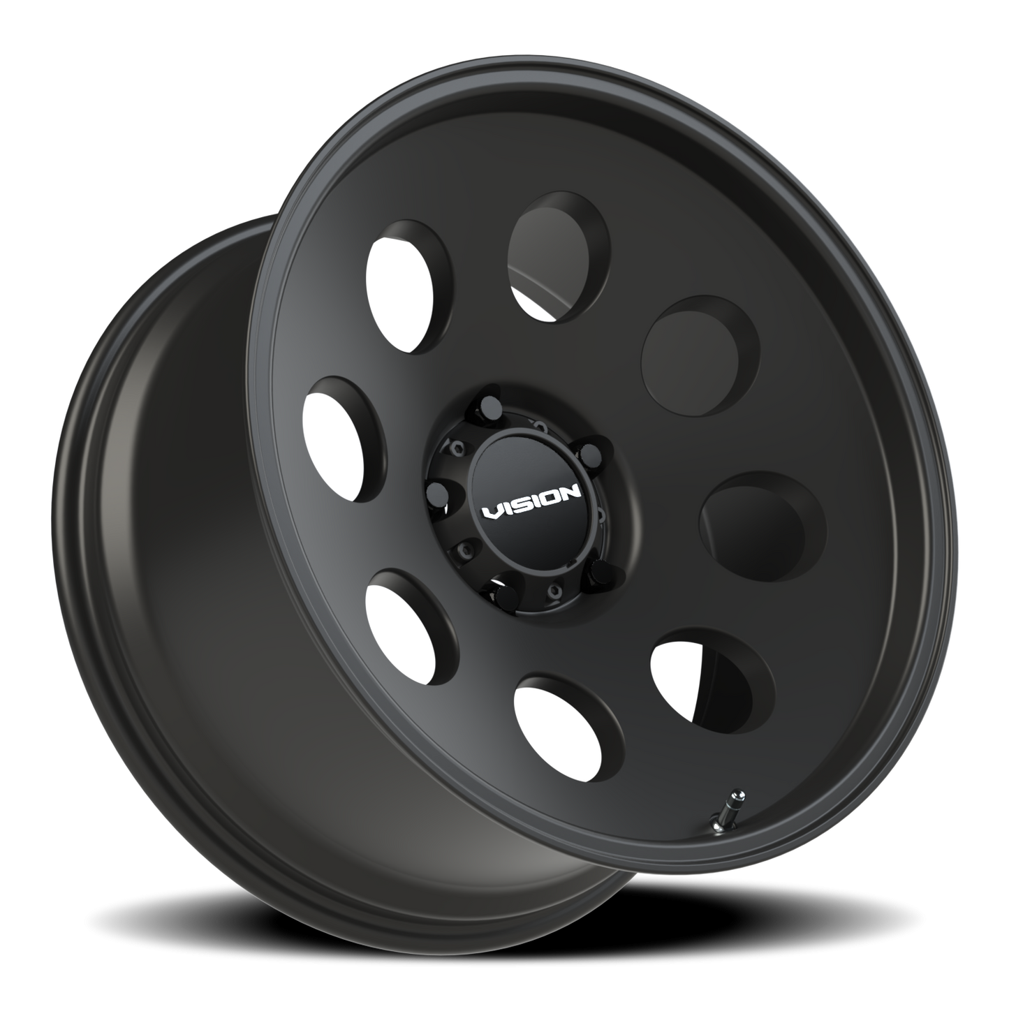 Vision Midway 20X10 Satin Black Wheel