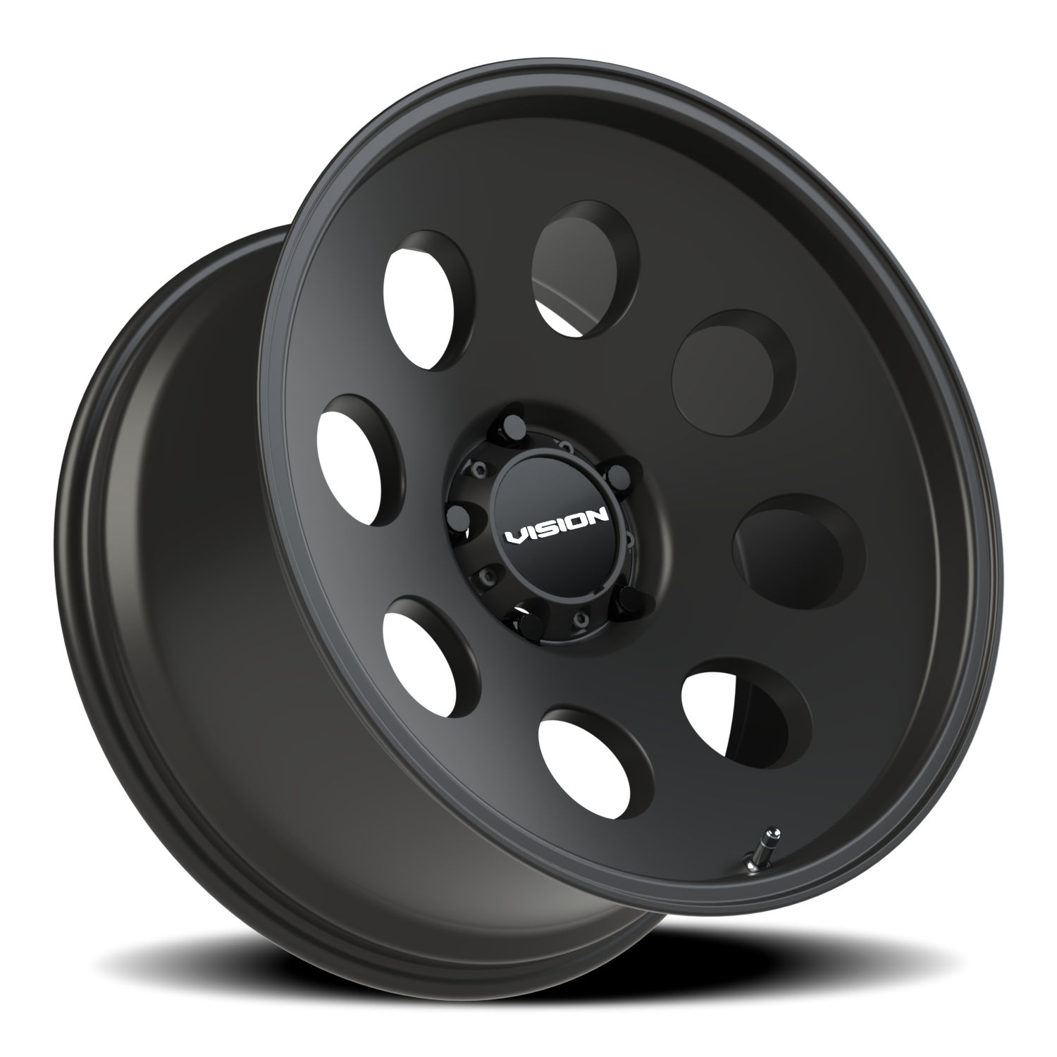 Vision Midway 20X10 Satin Black Wheel