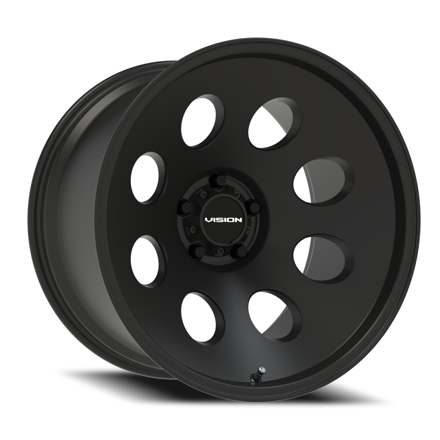 Vision Midway 20X12 Satin Black Wheel