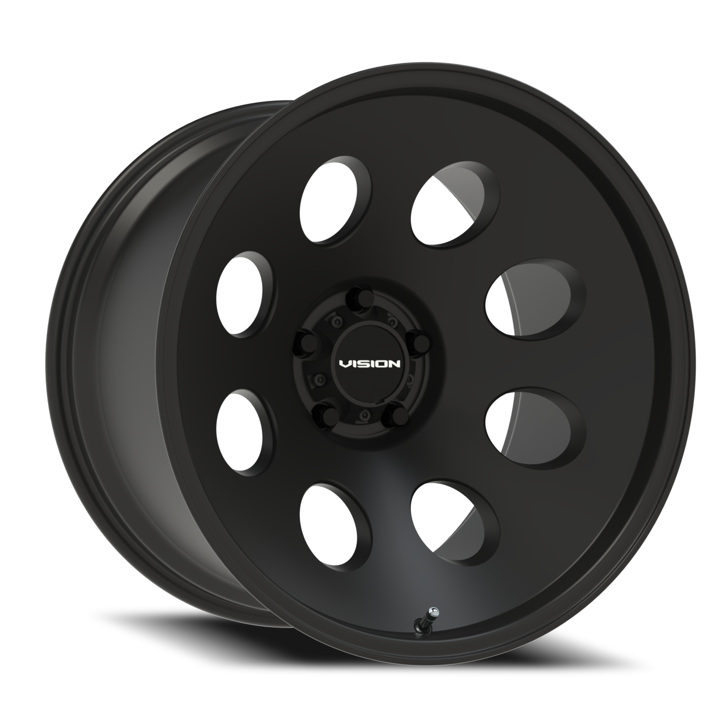 Vision Midway 20X12 Satin Black Wheel