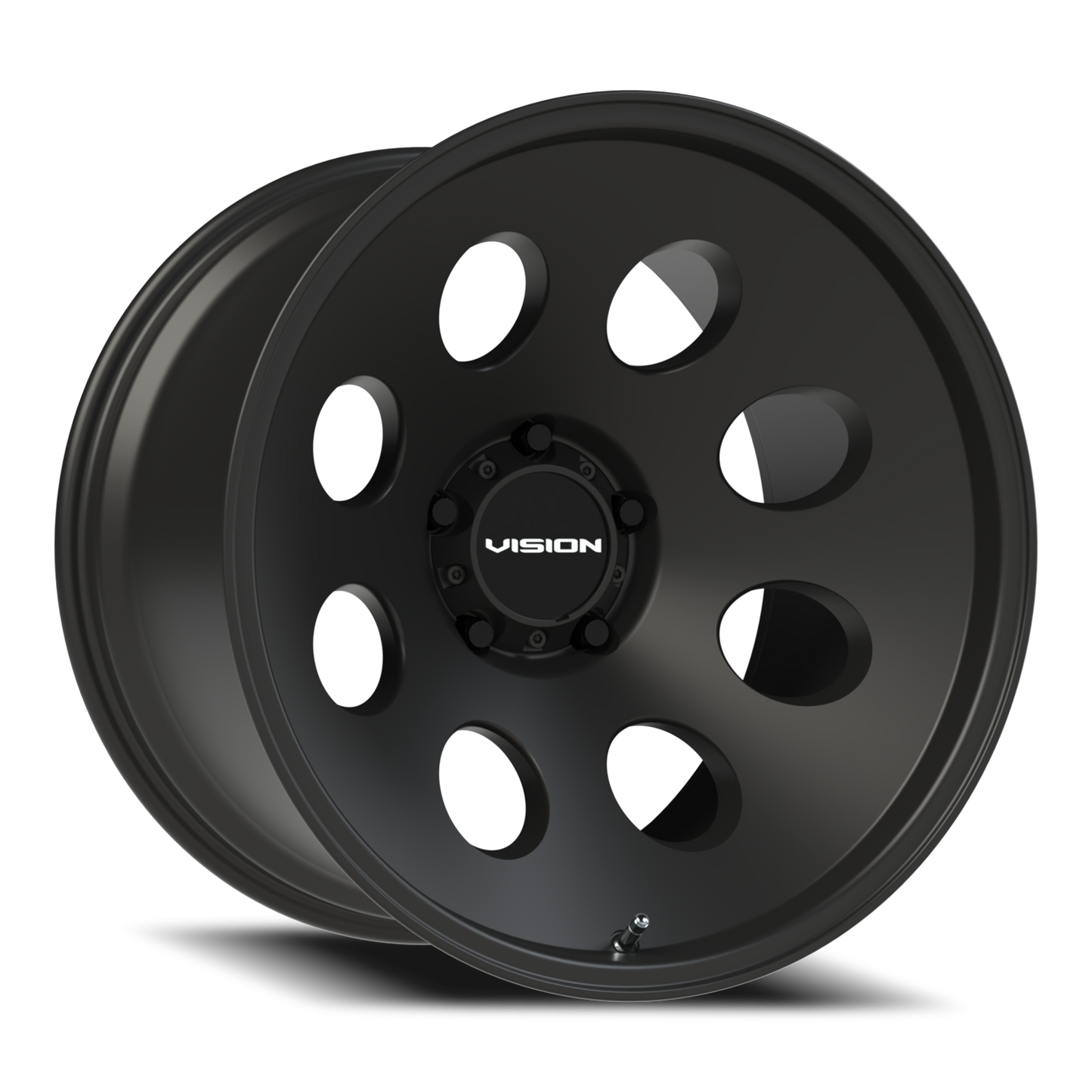Vision Midway 20X12 Satin Black Wheel