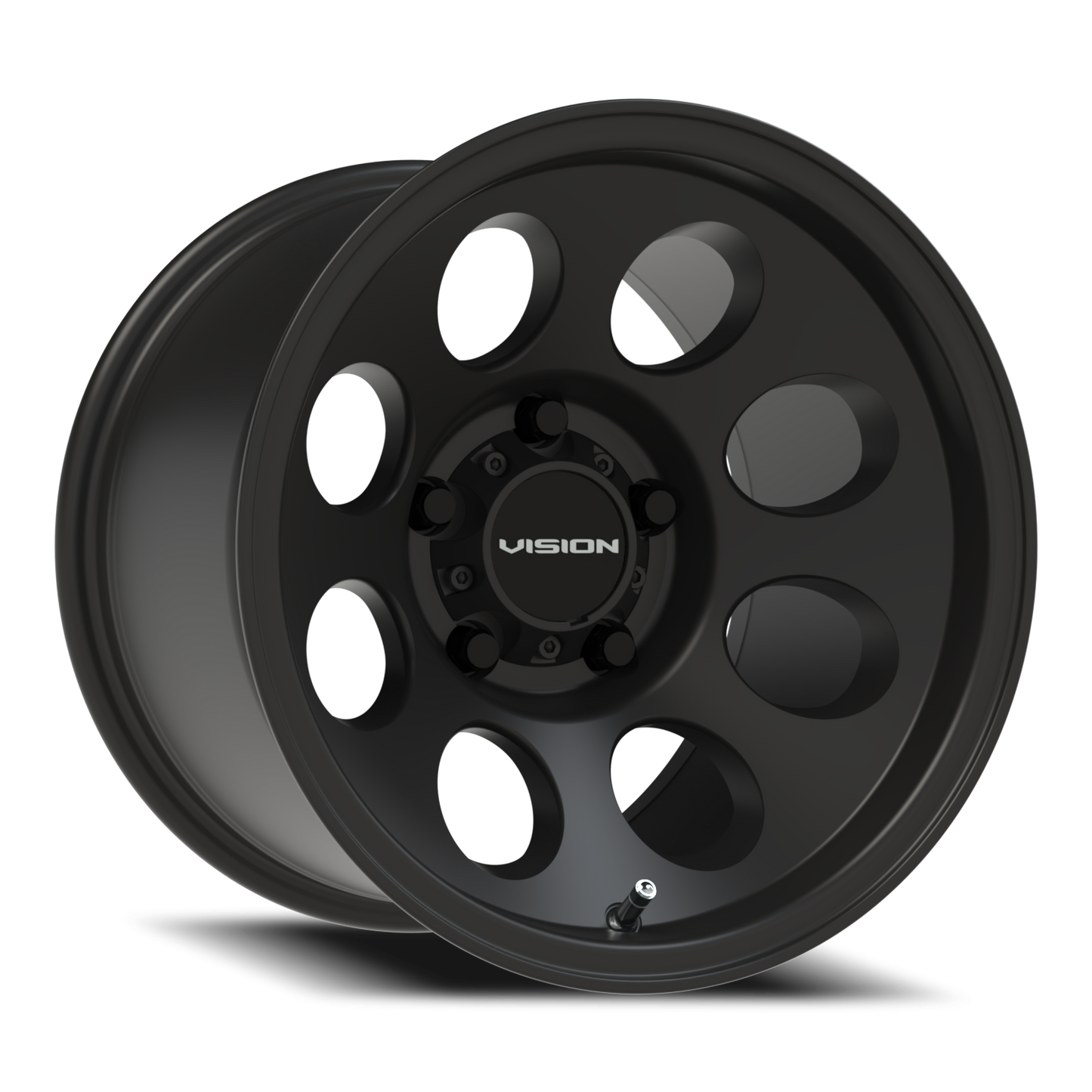 Vision Midway 15X10 Satin Black Wheel