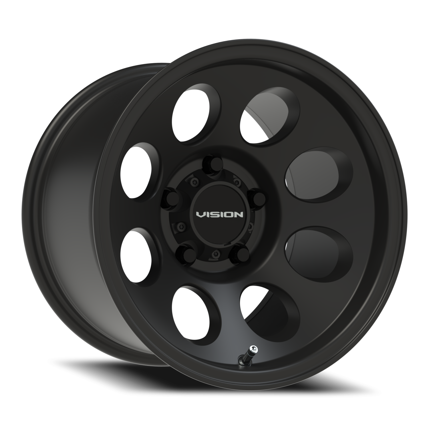 Vision Midway 15X10 Satin Black Wheel
