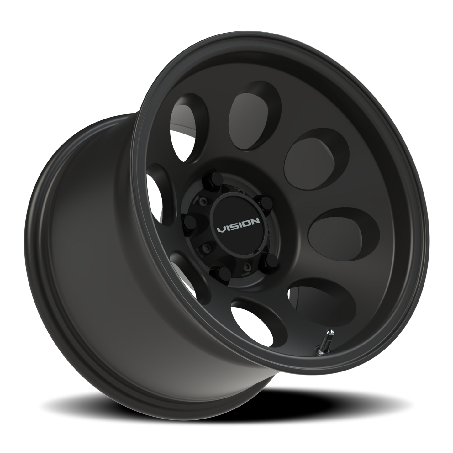 Vision Midway 15X10 Satin Black Wheel