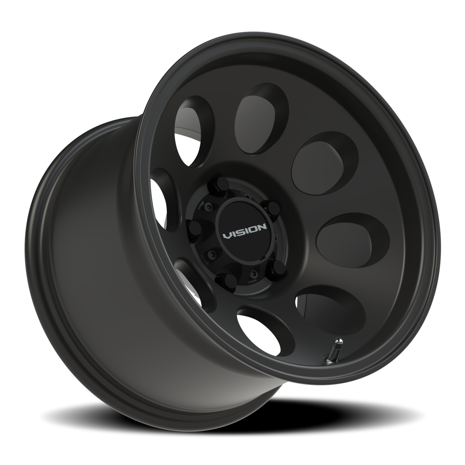 Vision Midway 15X10 Satin Black Wheel