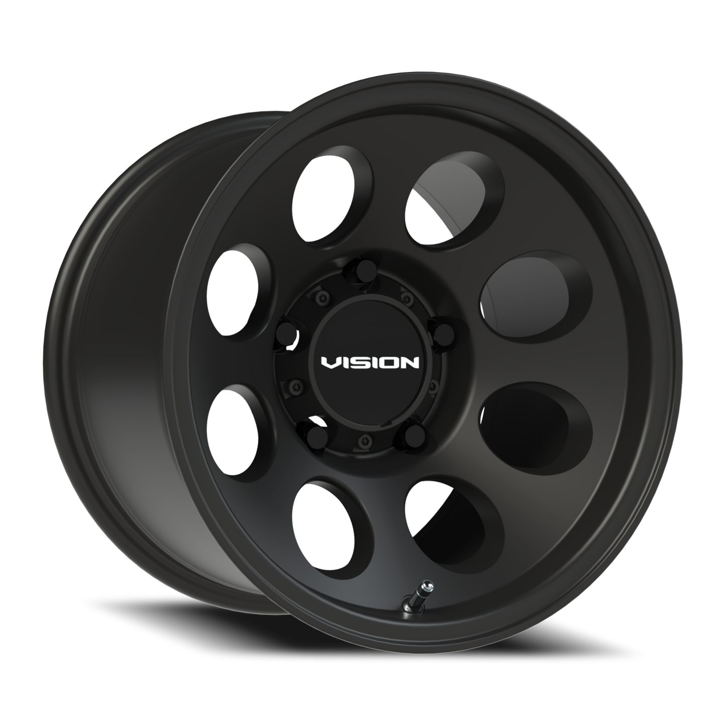Vision Midway 15X10 Satin Black Wheel