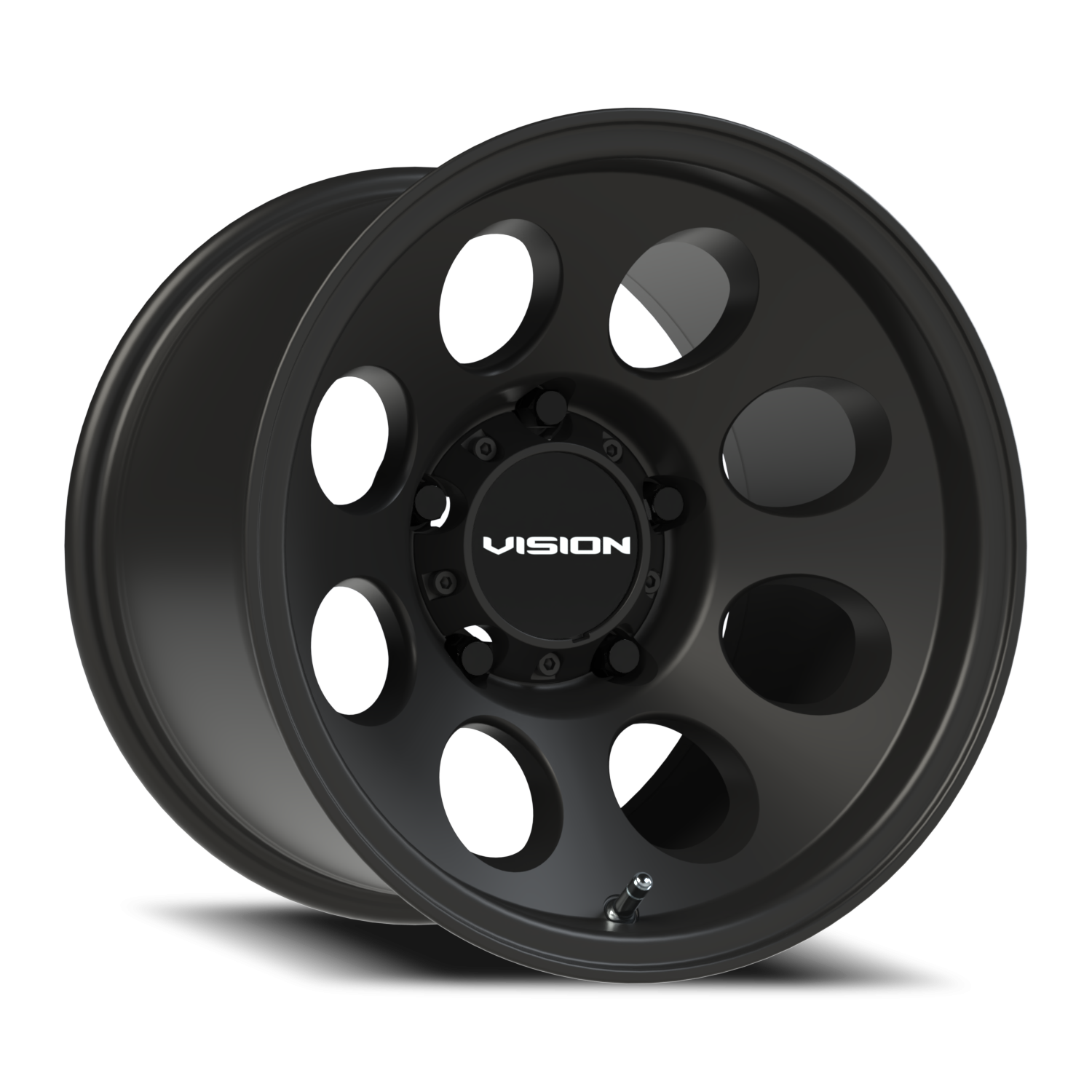 Vision Midway 15X10 Satin Black Wheel