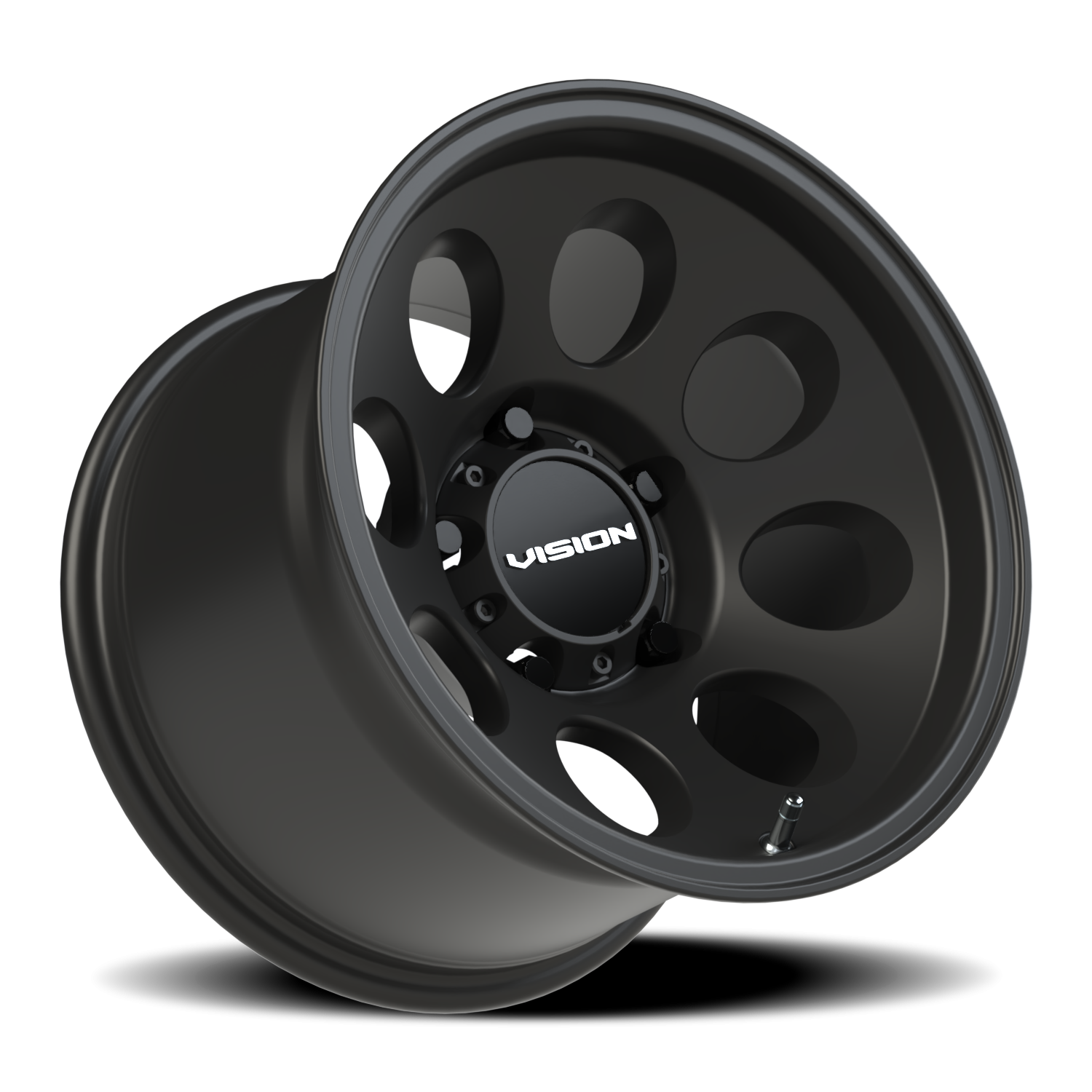 Vision Midway 15X10 Satin Black Wheel