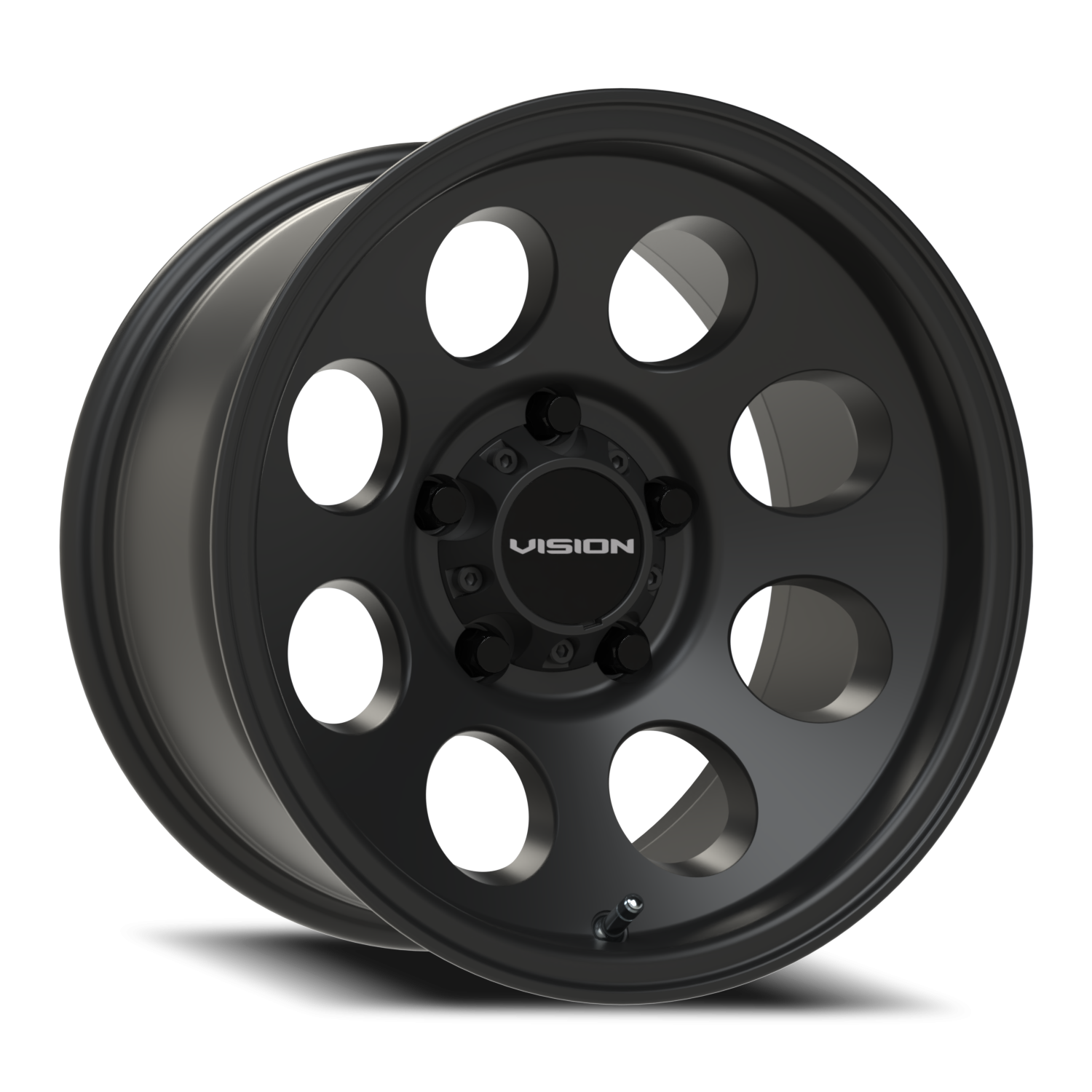 Vision Midway 15X8 Satin Black Wheel