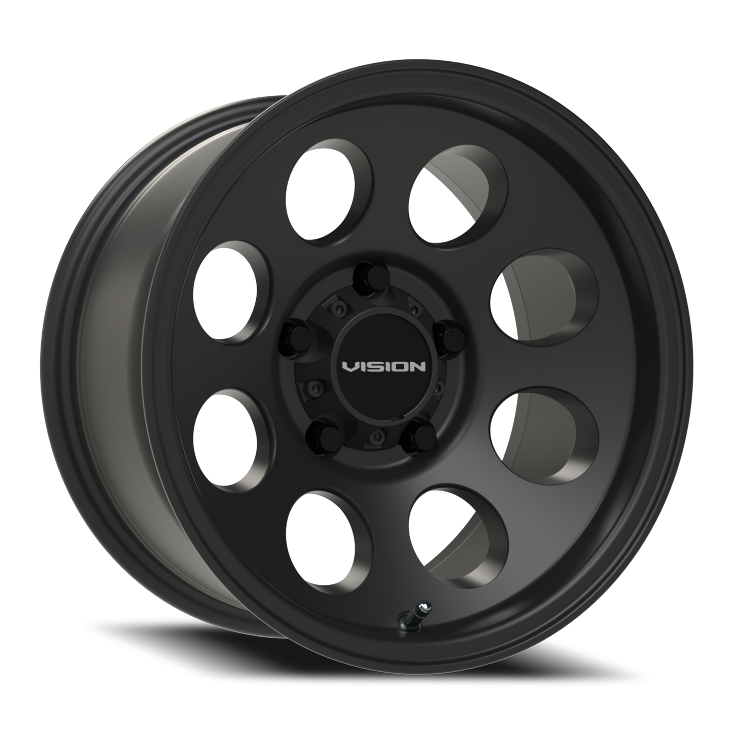 Vision Midway 15X8 Satin Black Wheel