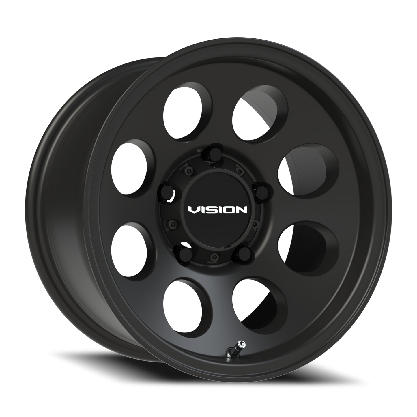Vision Midway 15X8 Satin Black Wheel